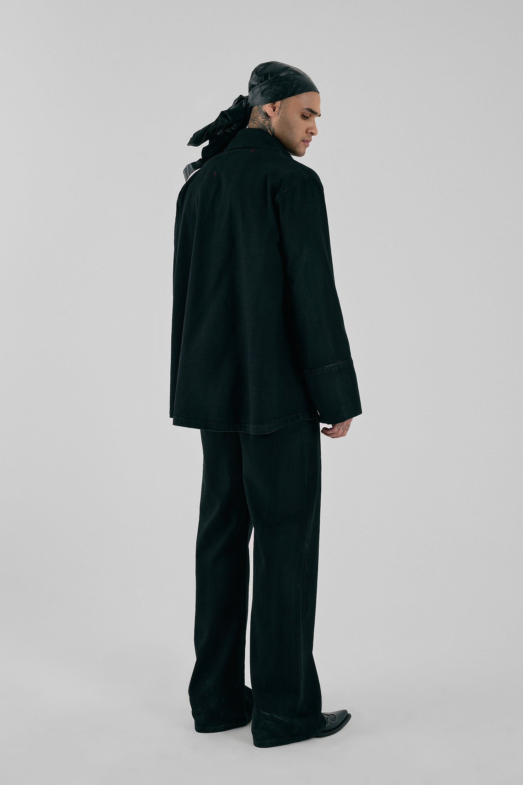 HAZE DENIM KIMONO SHIRT III