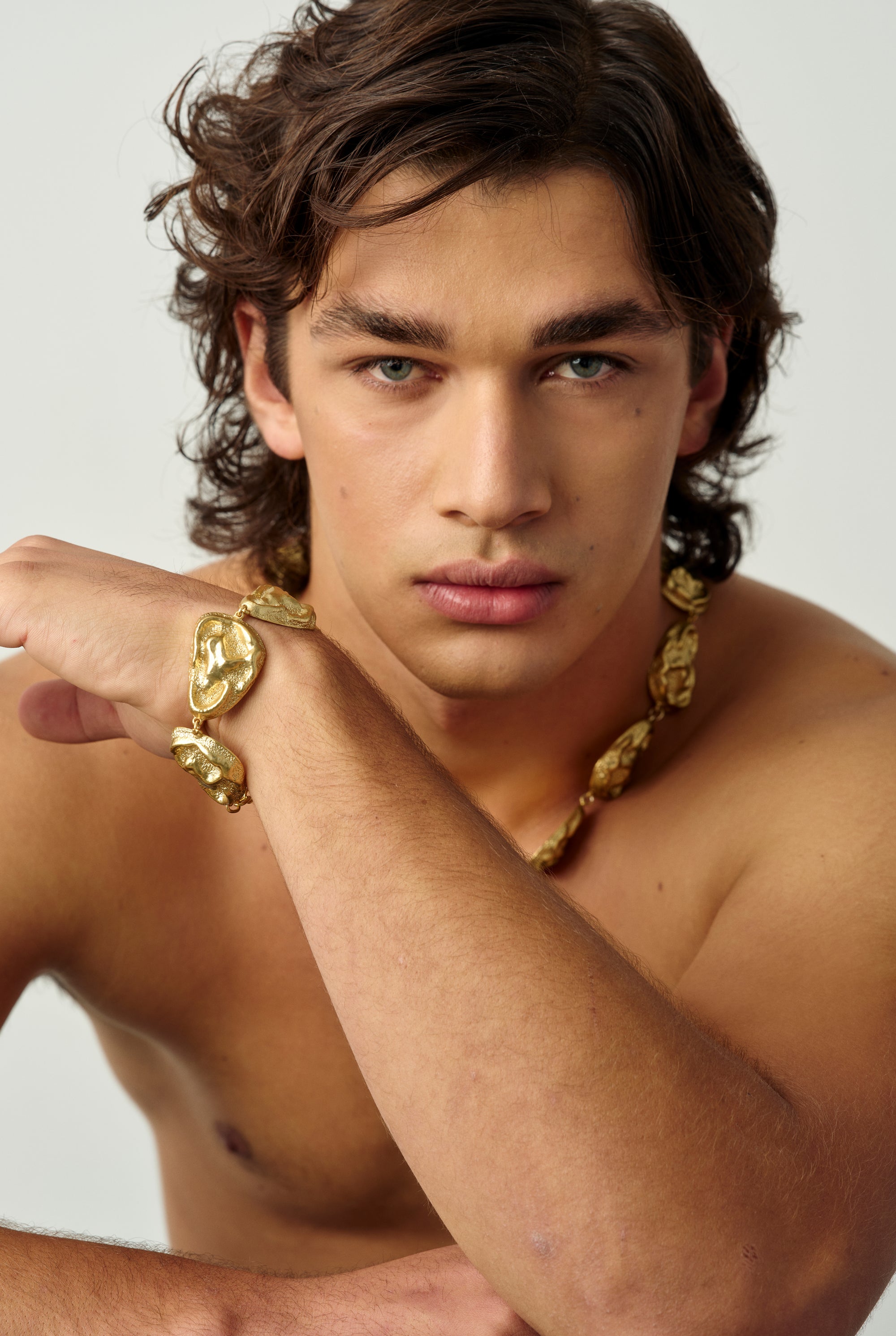 01 GALA TWIST BRACELET GOLD MAN