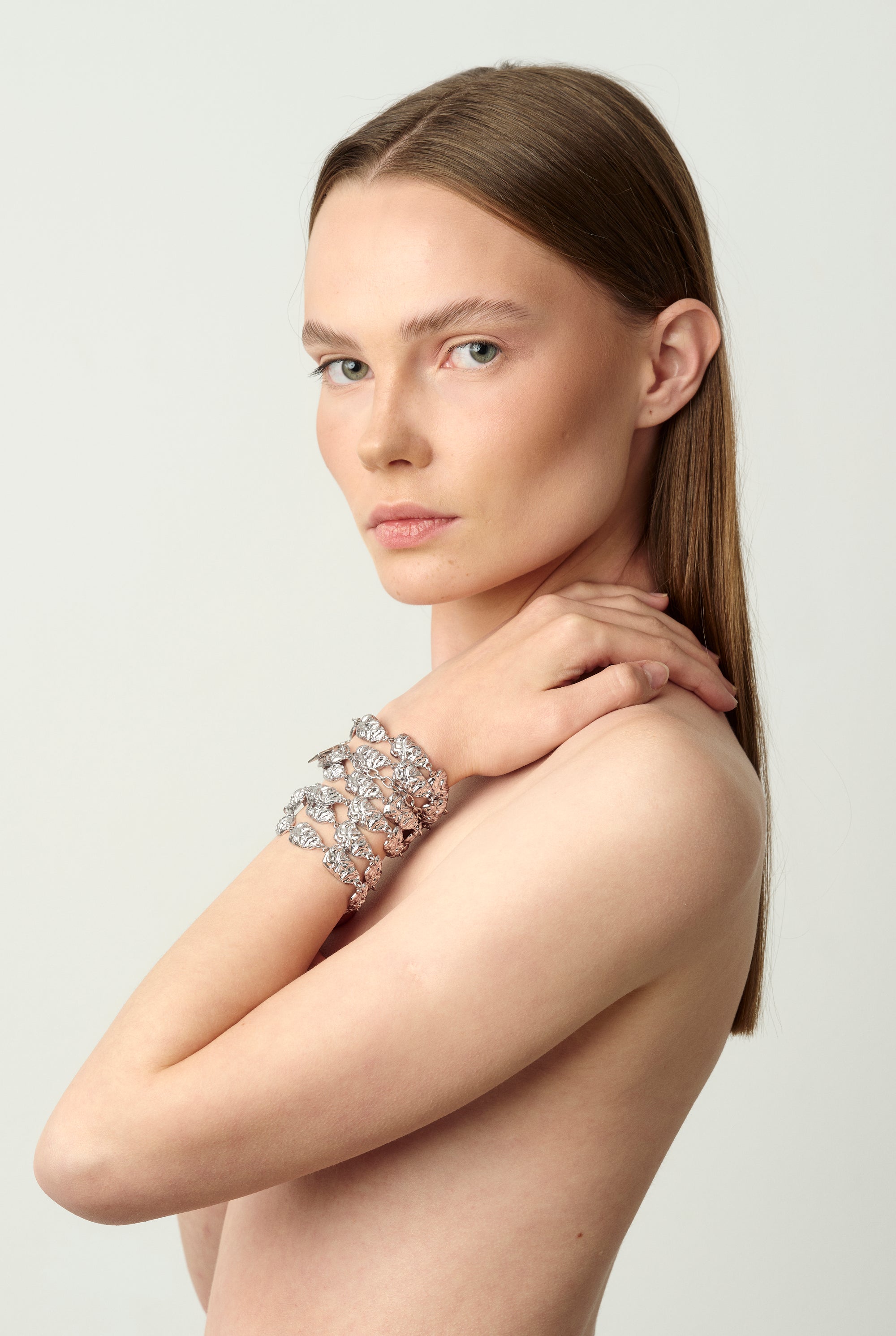 07 Gala Edge Belt Silver