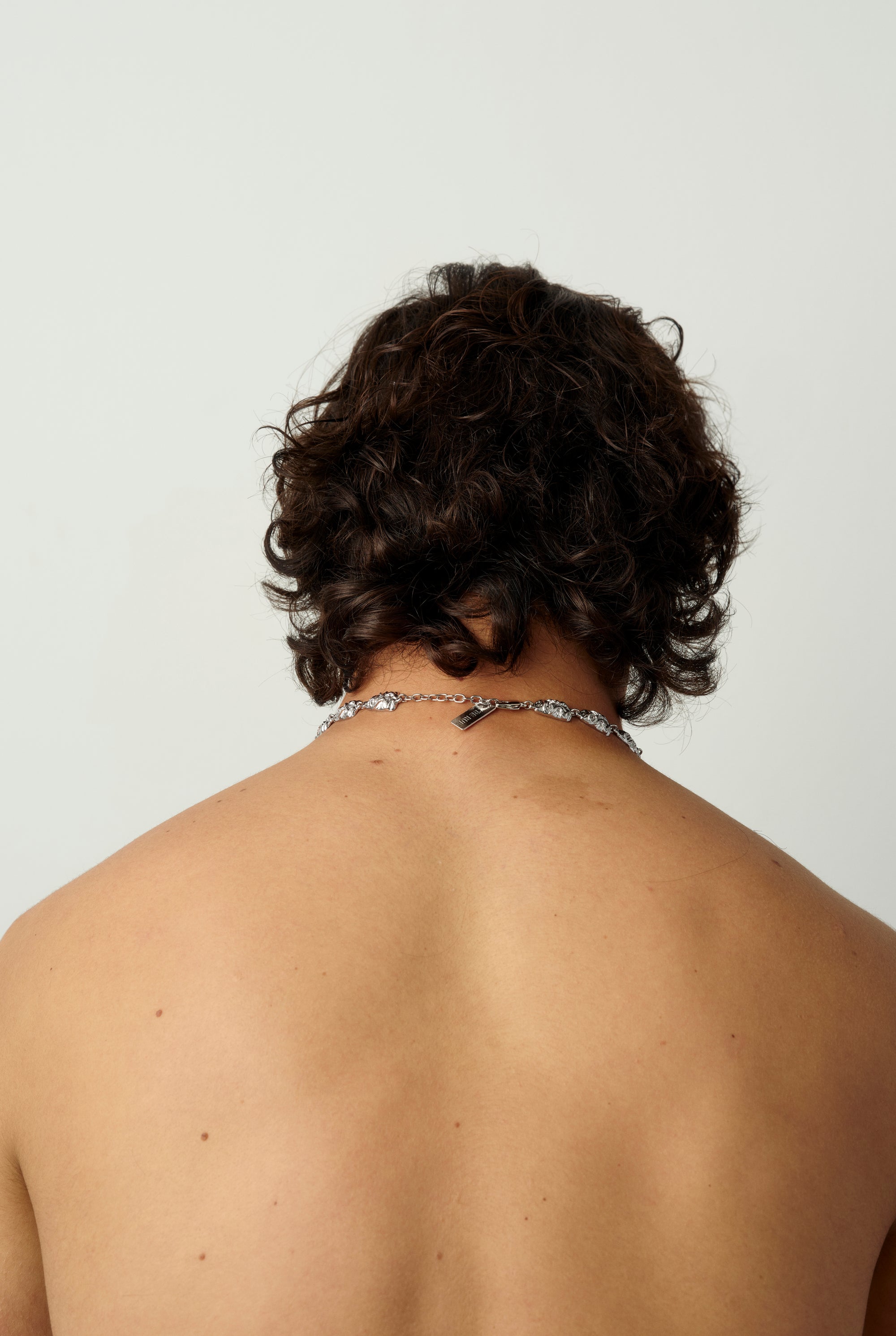 07 GALA EDGE NECKLACE SILVER MAN