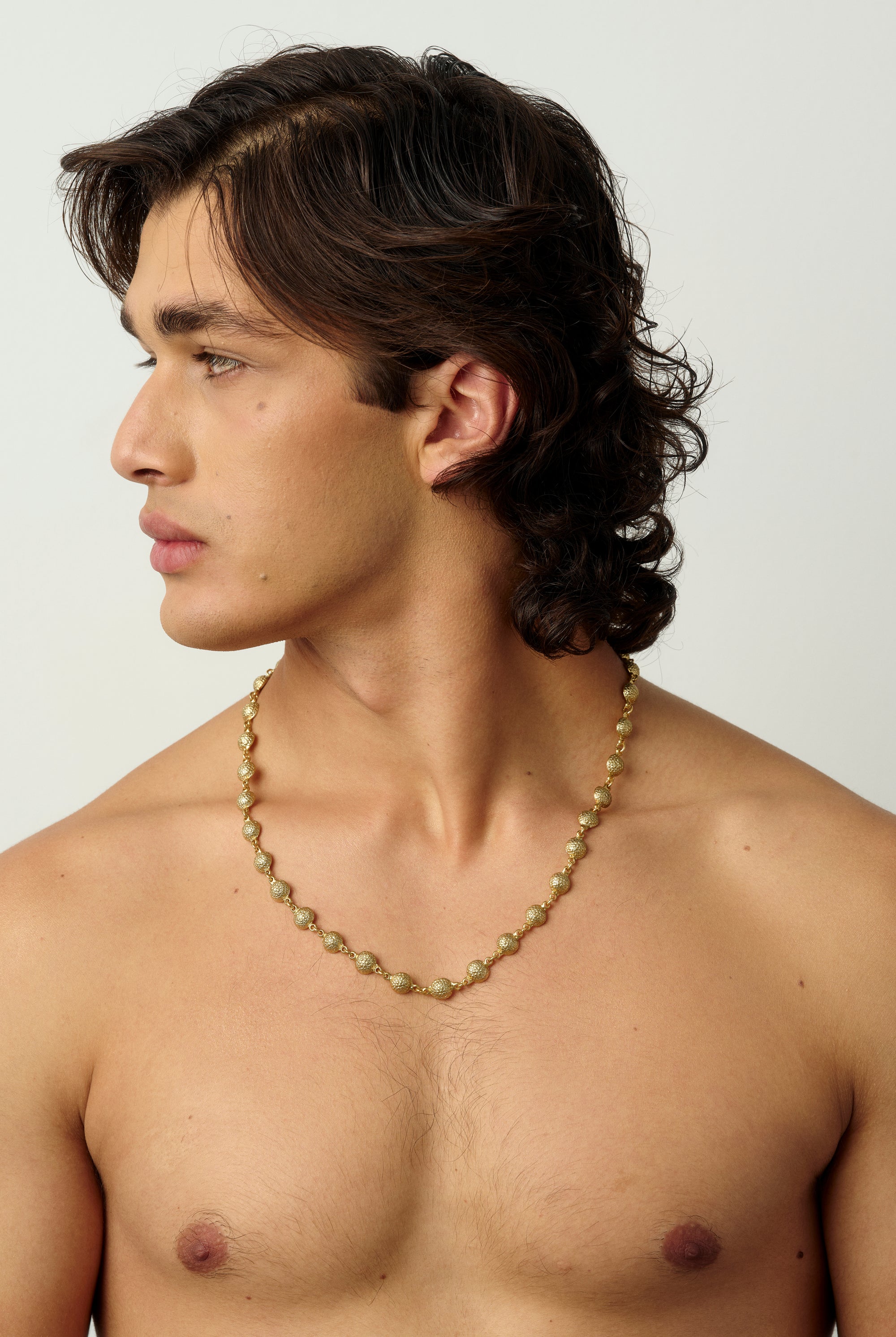 06 GALA NOVA LONG NECKLACE GOLD MAN