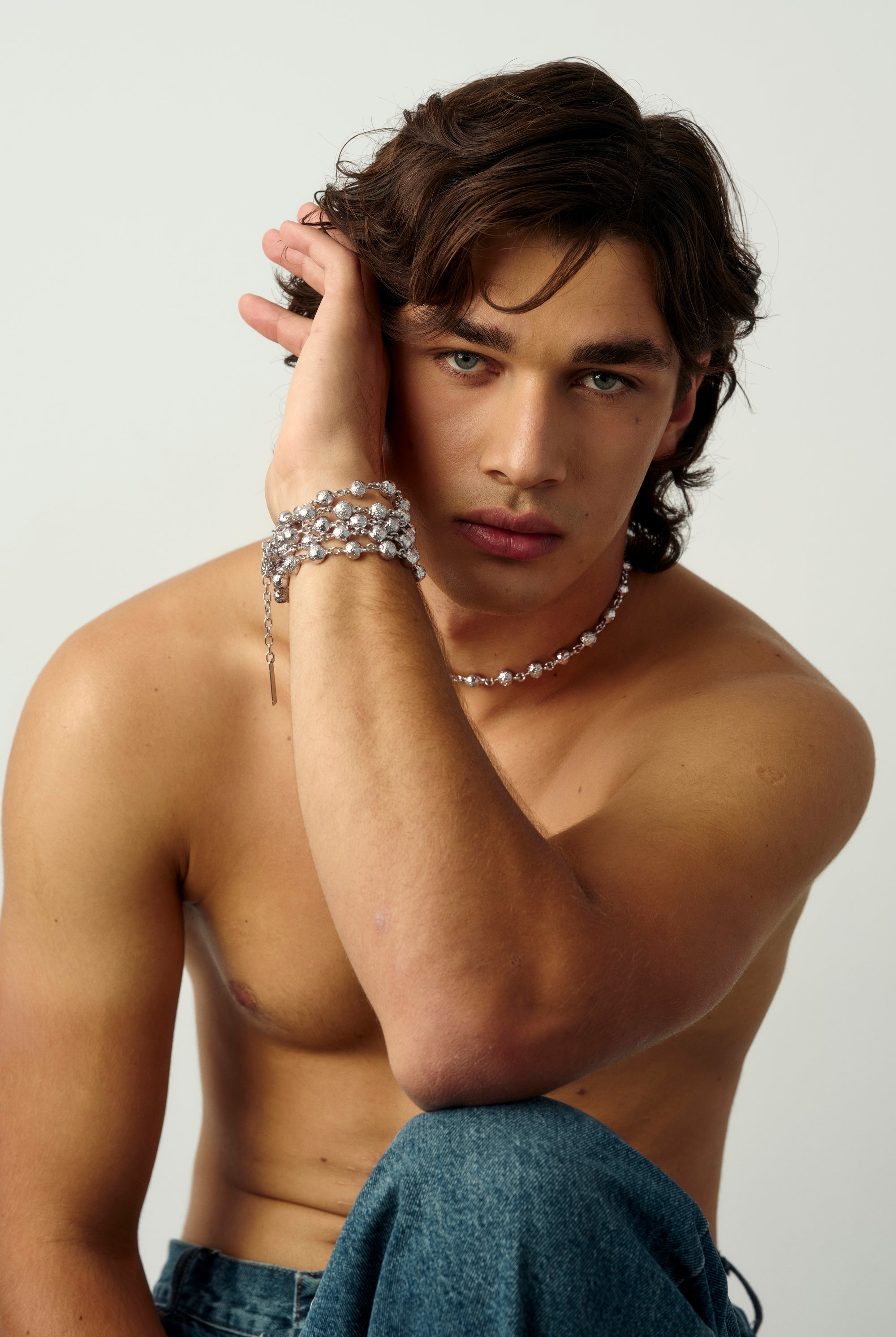 03 GALA FLOW BELT SILVER MAN