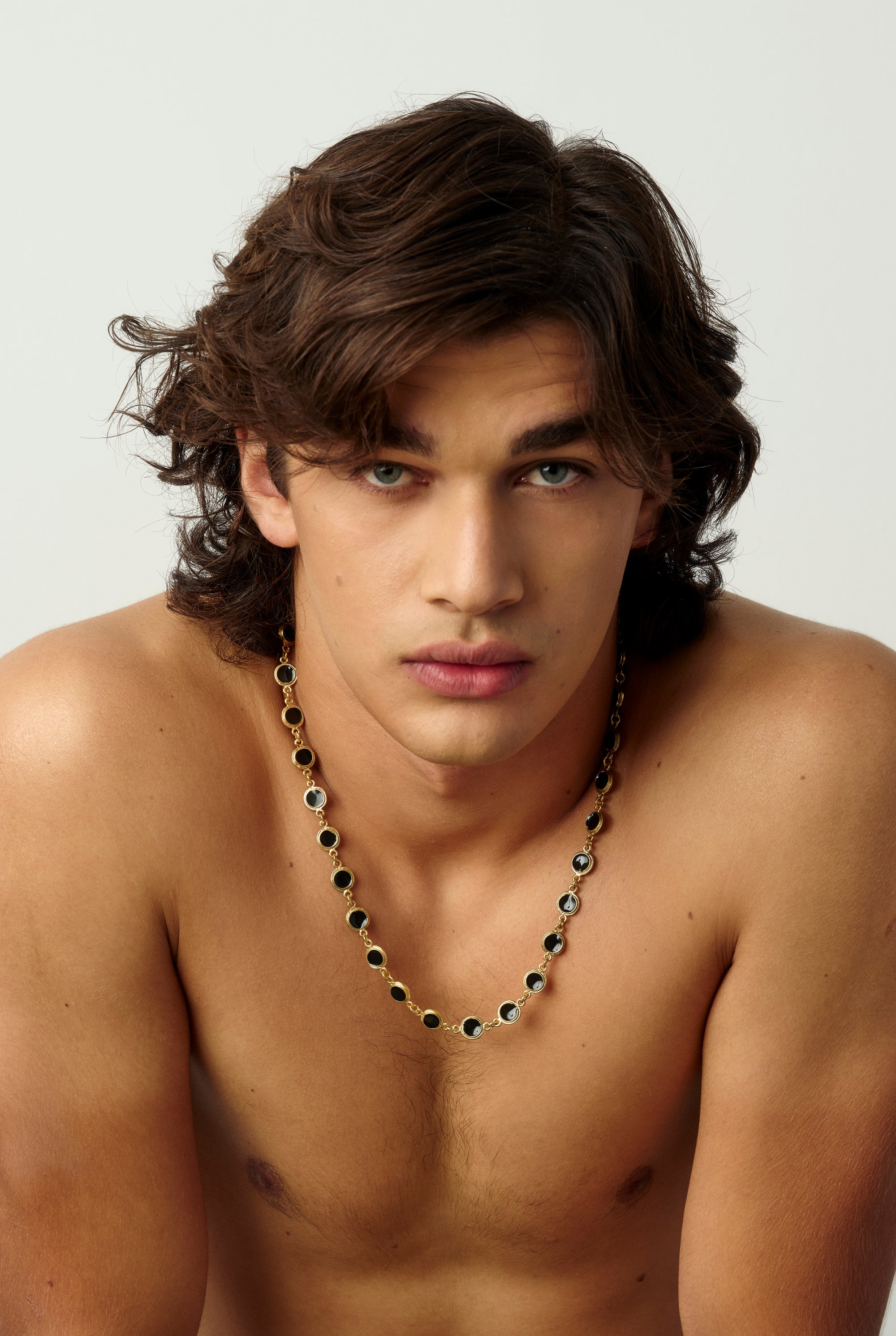 13 Dark Gala  Necklace Gold Man