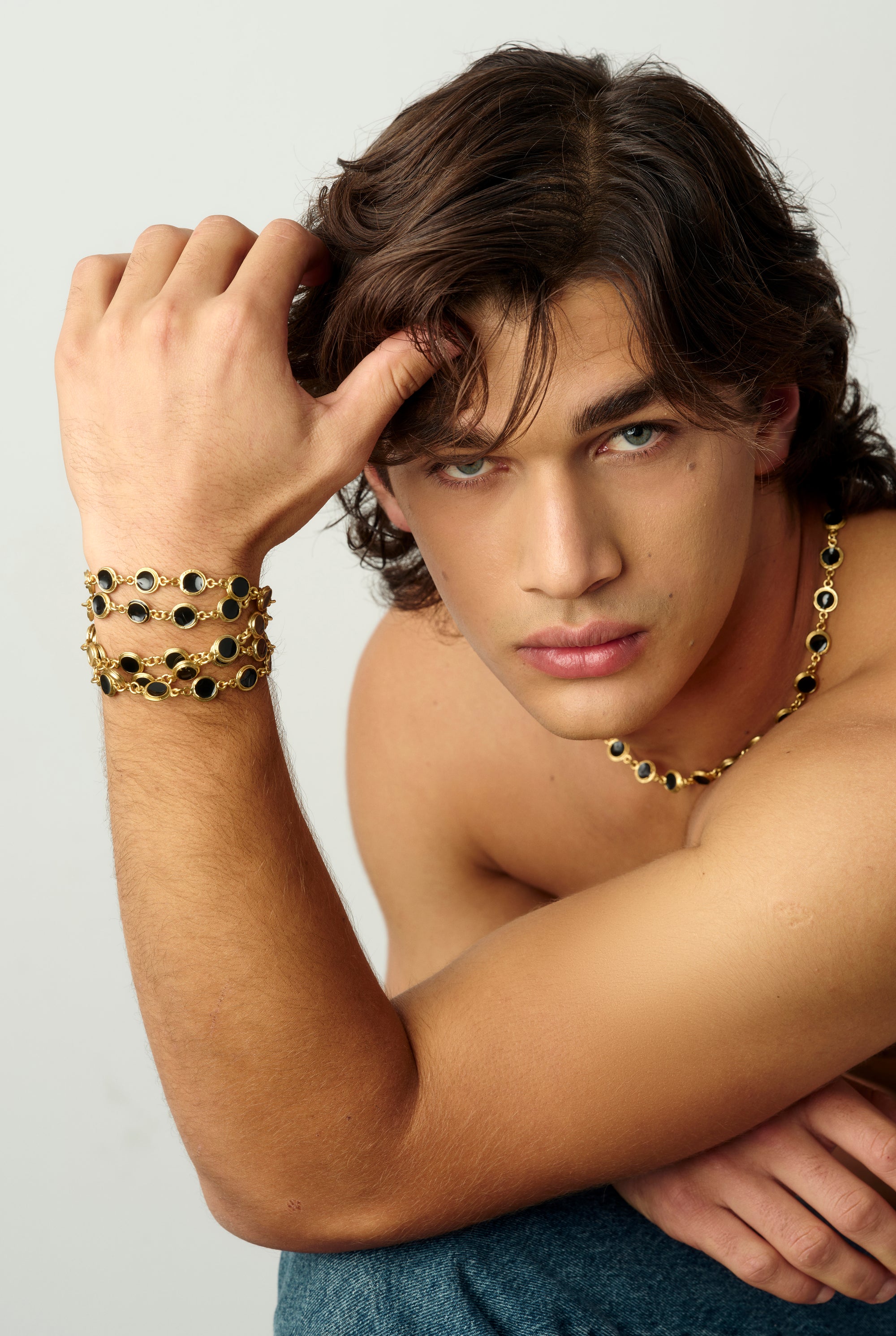 13 DARK GALA BELT GOLD MAN