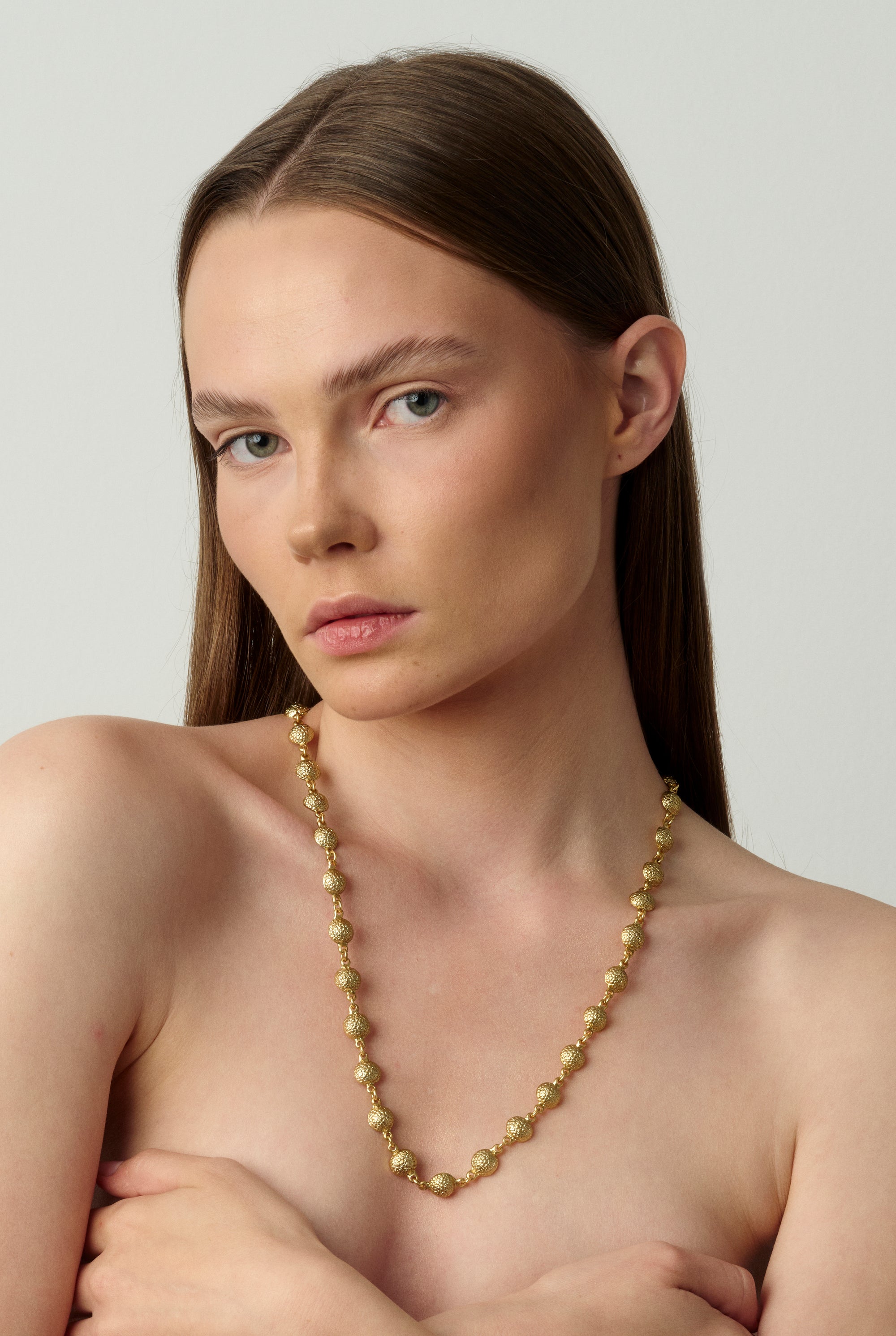 06 Gala Nova Long Necklace Gold