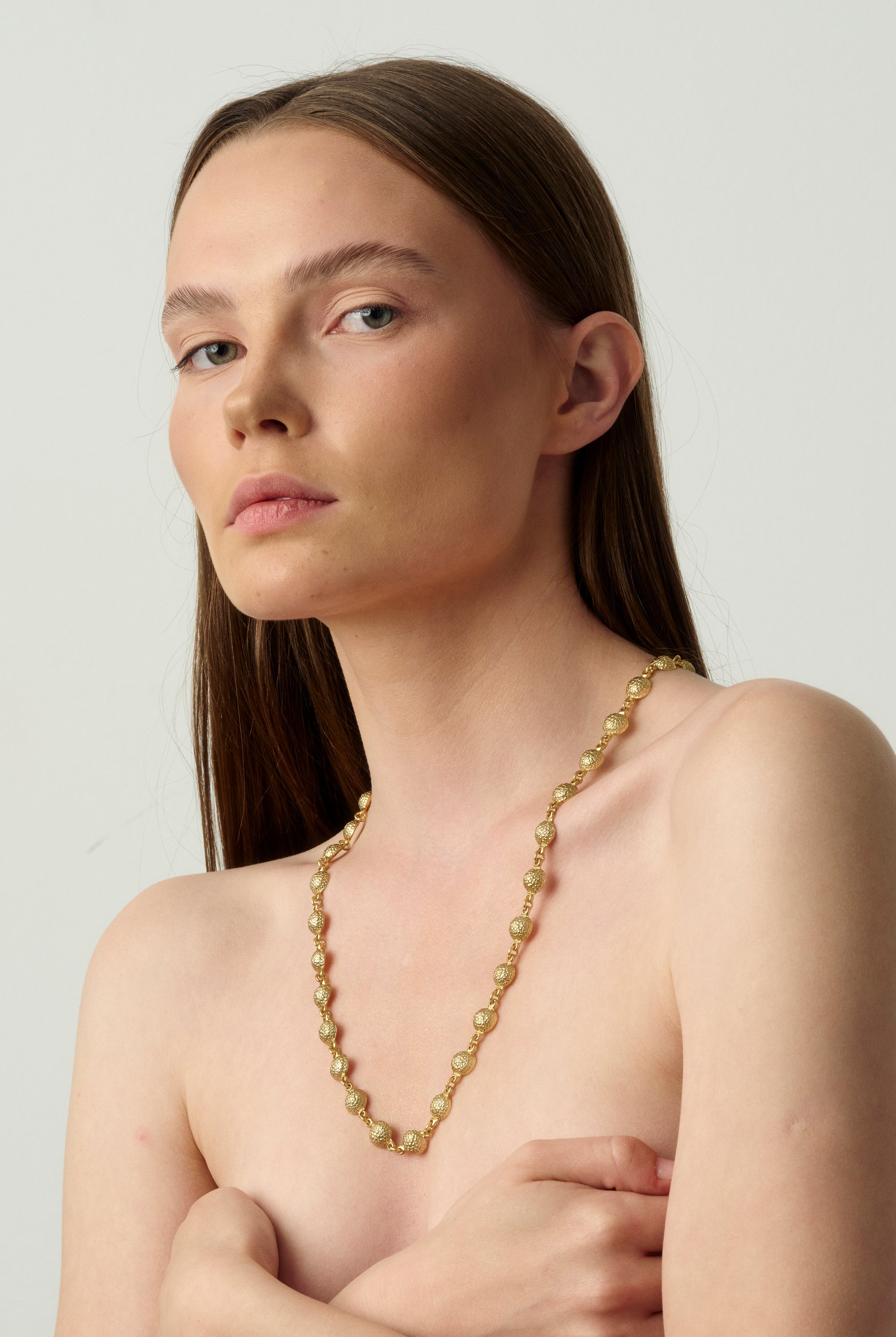 06 Gala Nova Long Necklace Gold