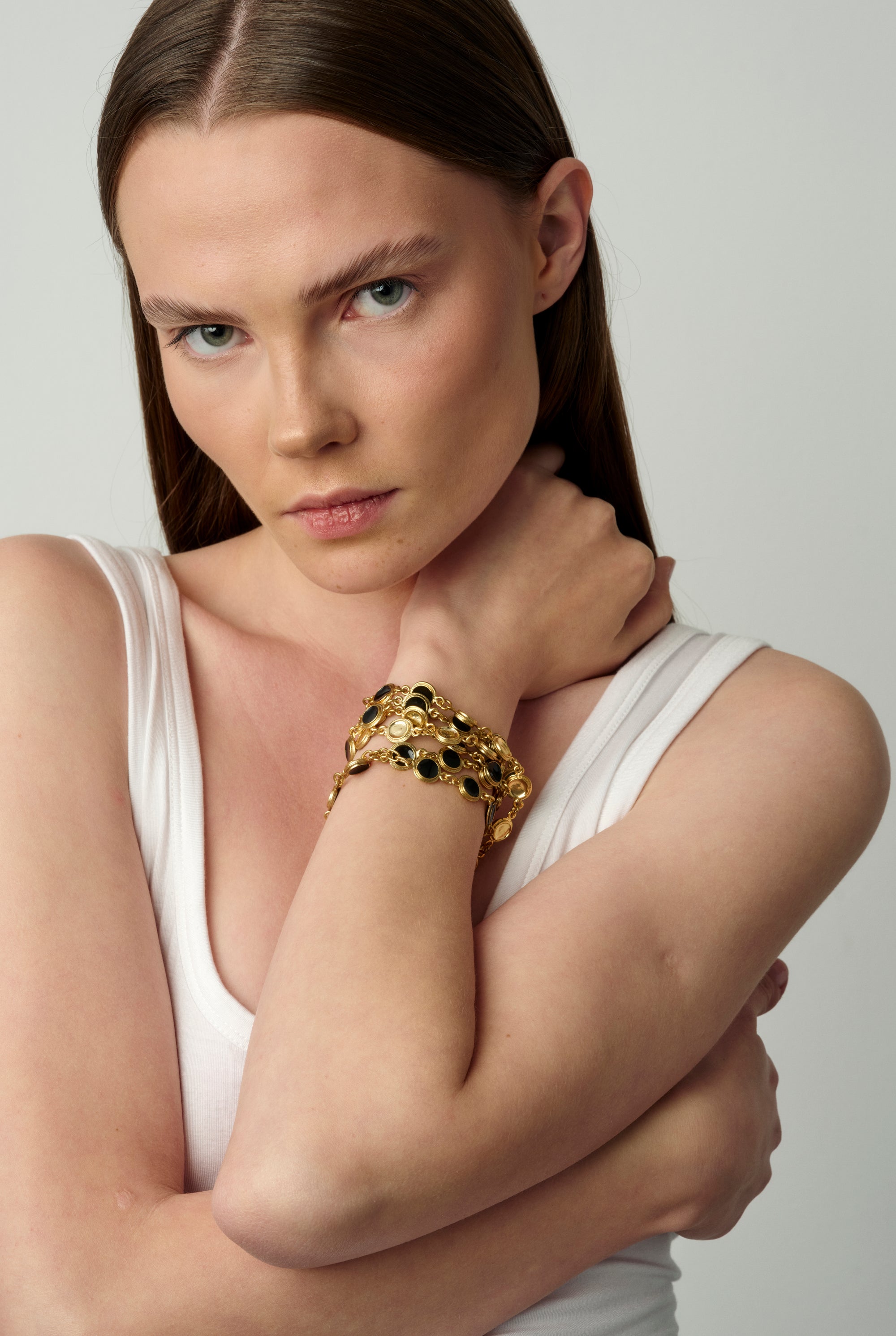 13 Dark Gala Belt Gold