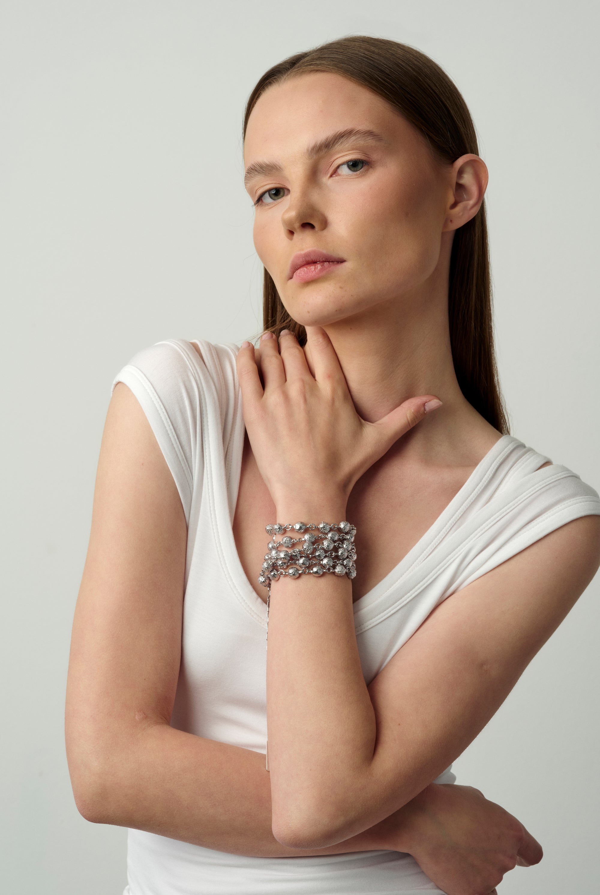 03 Gala Flow Belt Silver