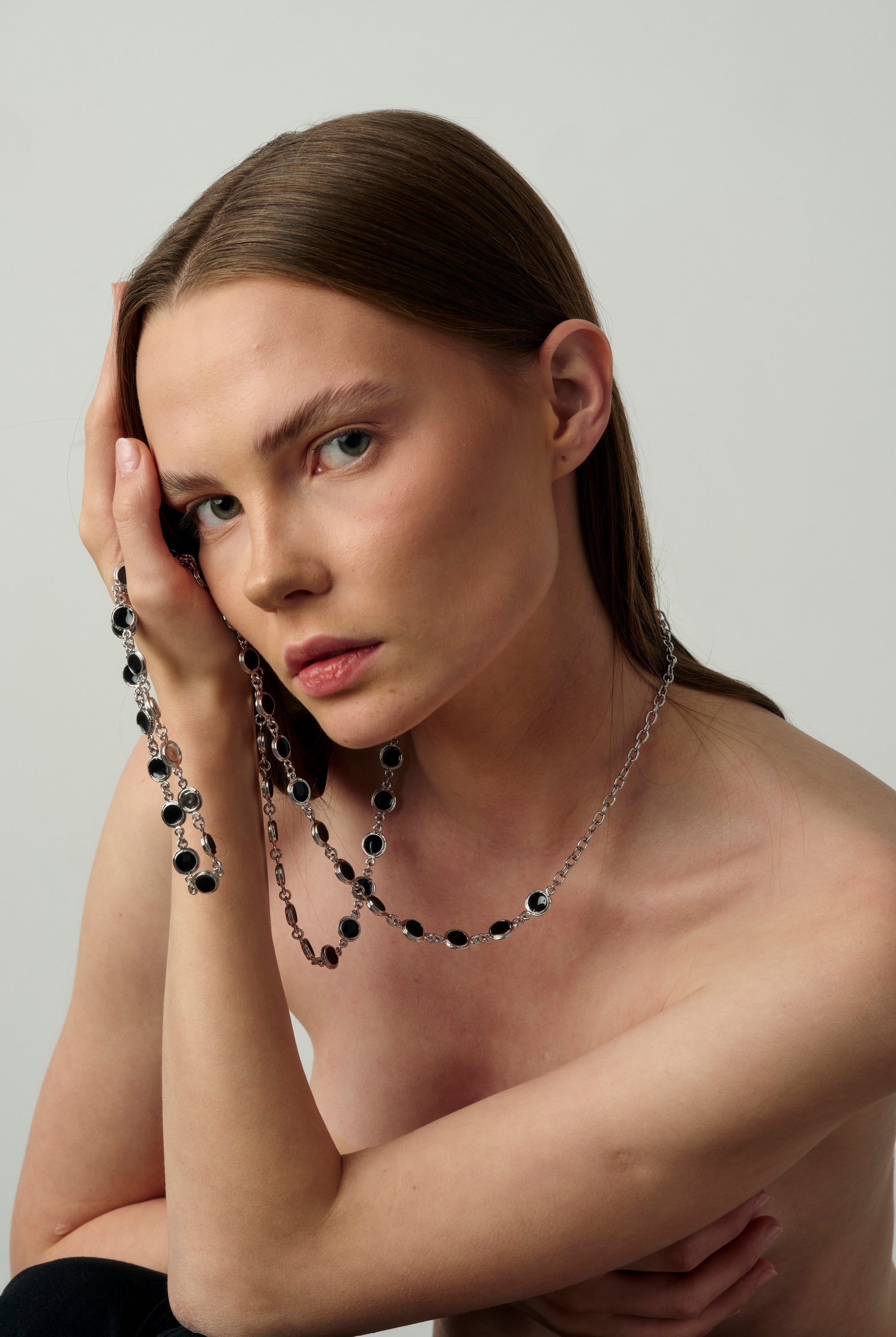 13 Dark Gala Belt Silver