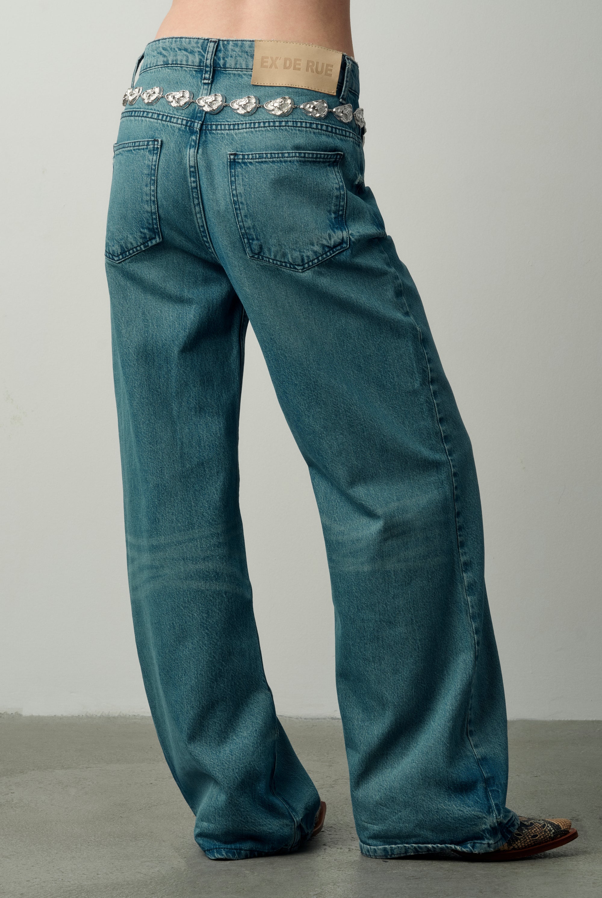 01 GALA TWIST BELT SILVER