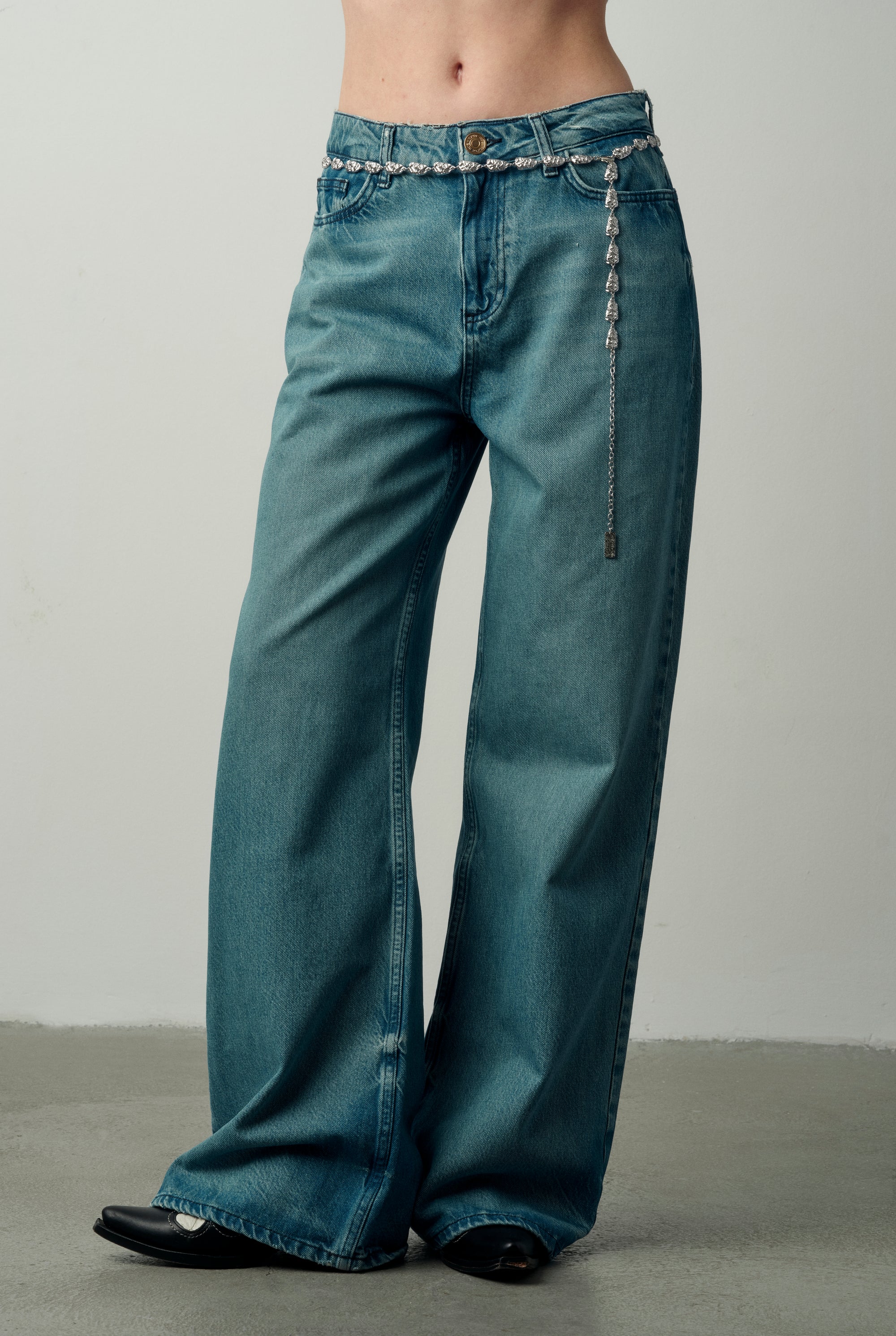 07 Gala Edge Belt Silver