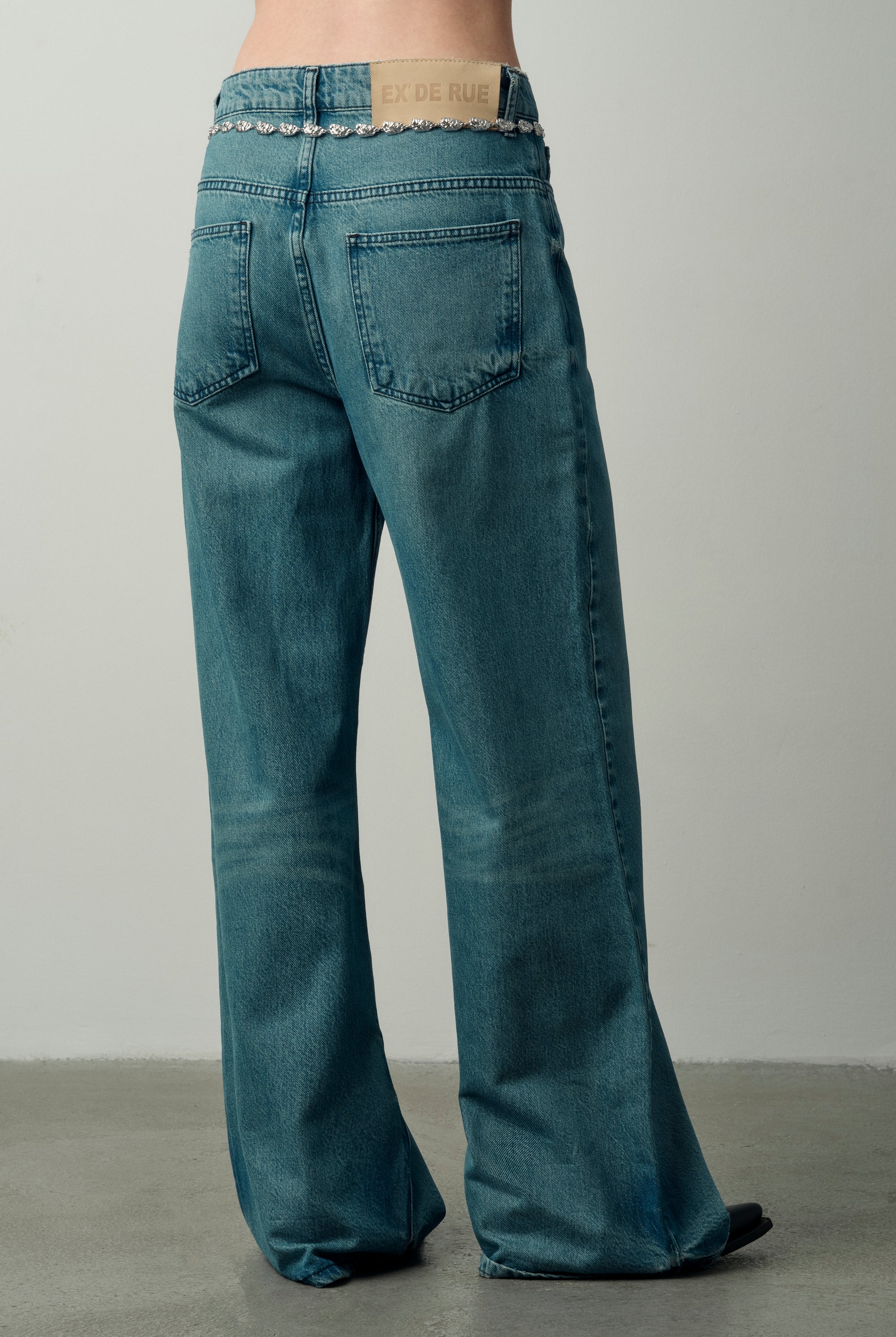 07 Gala Edge Belt Silver