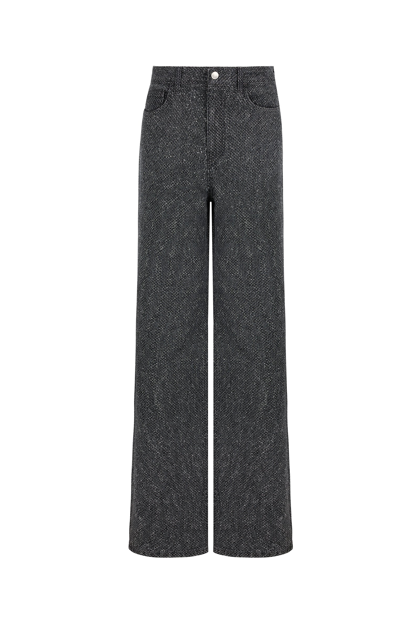 Fray Black Denim Jean II