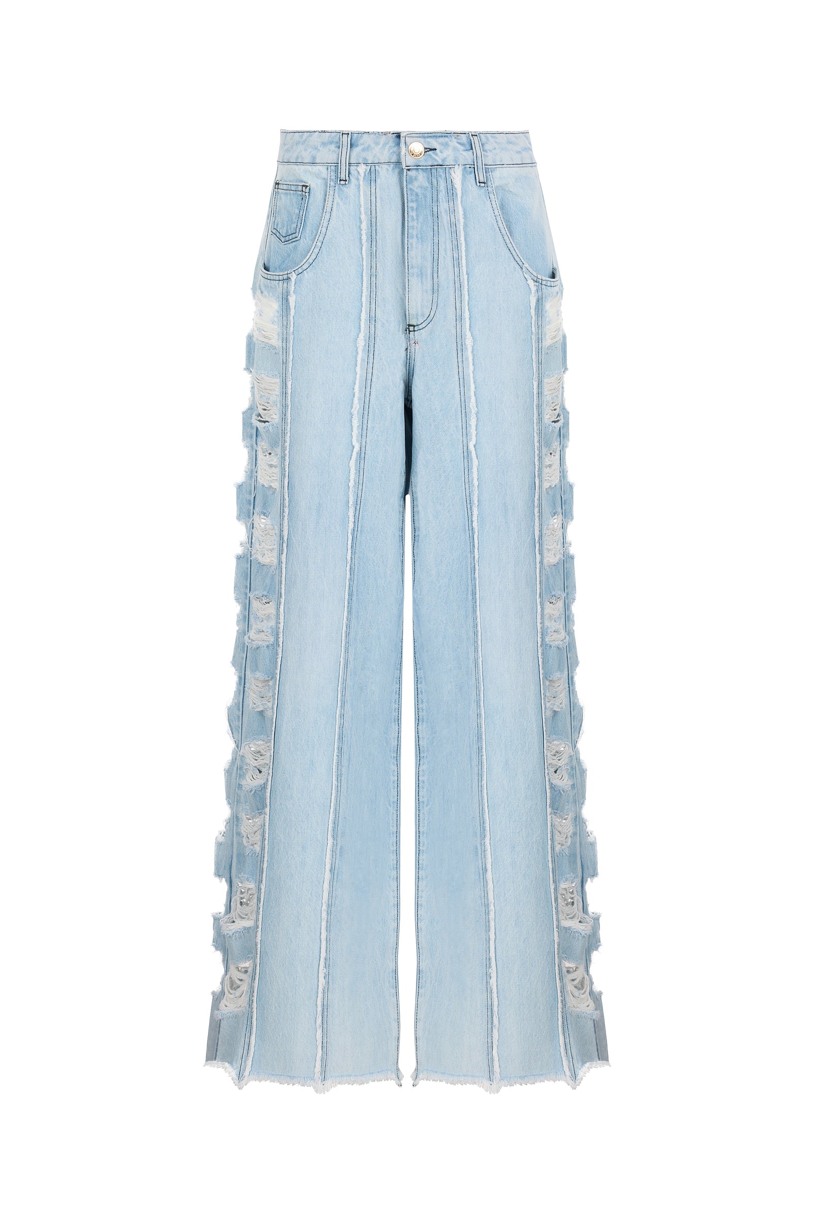 Fringe Denim Jean V