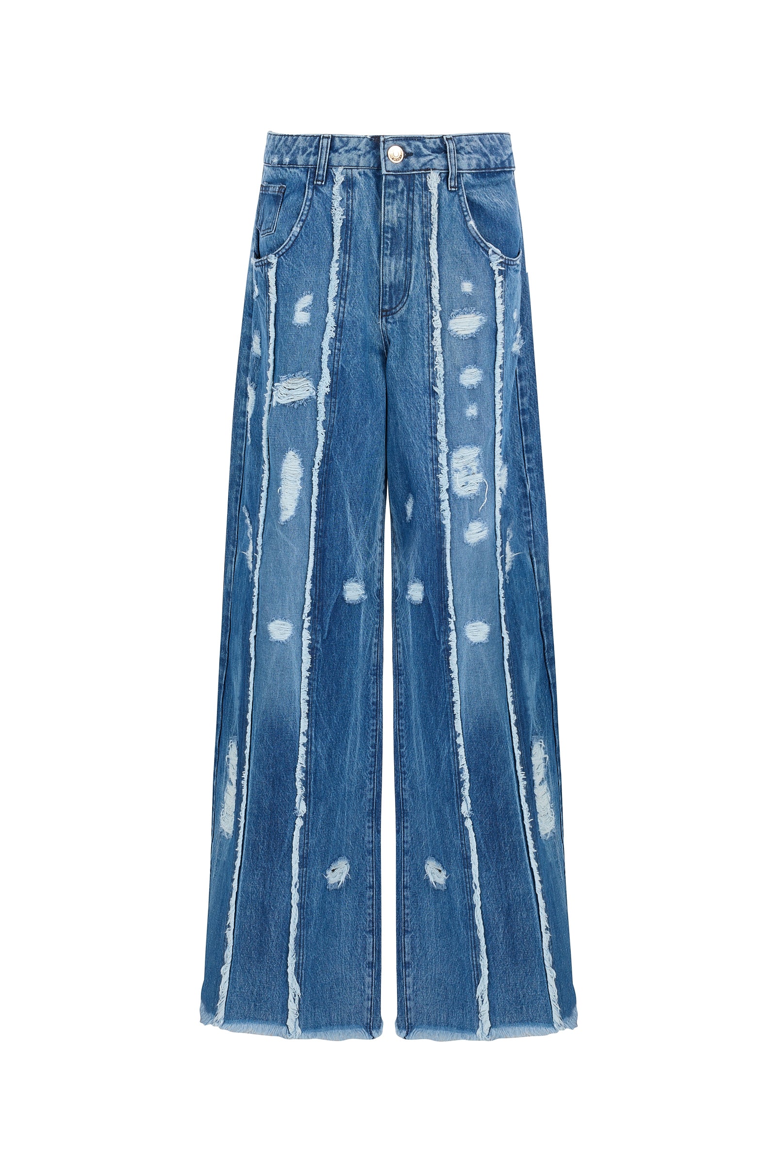 Fringe Denim Jean III
