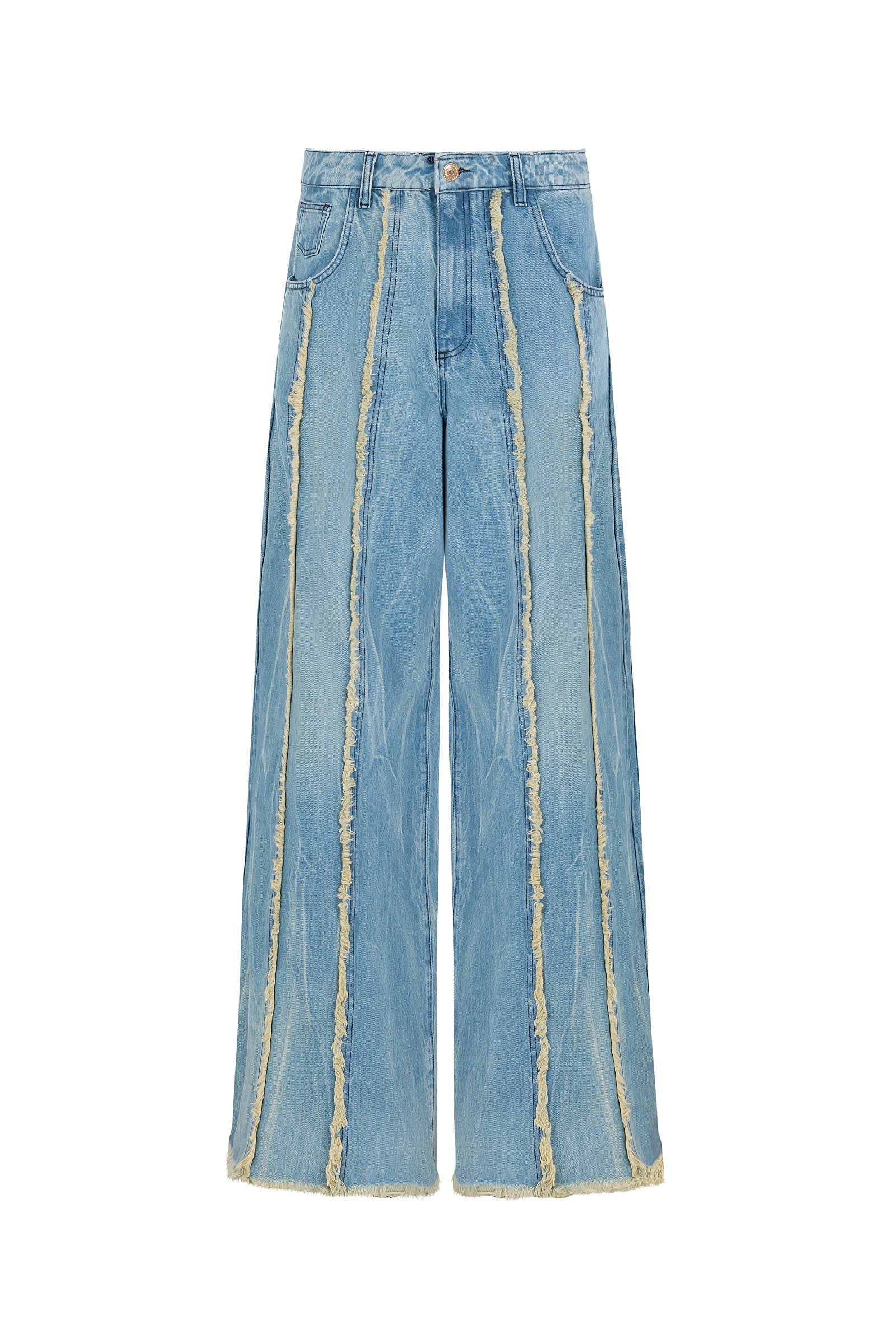 Fringe Denim Jean I