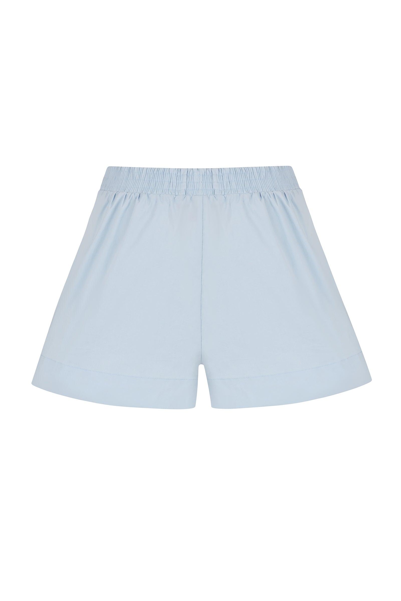 Blue Poplin Boxer