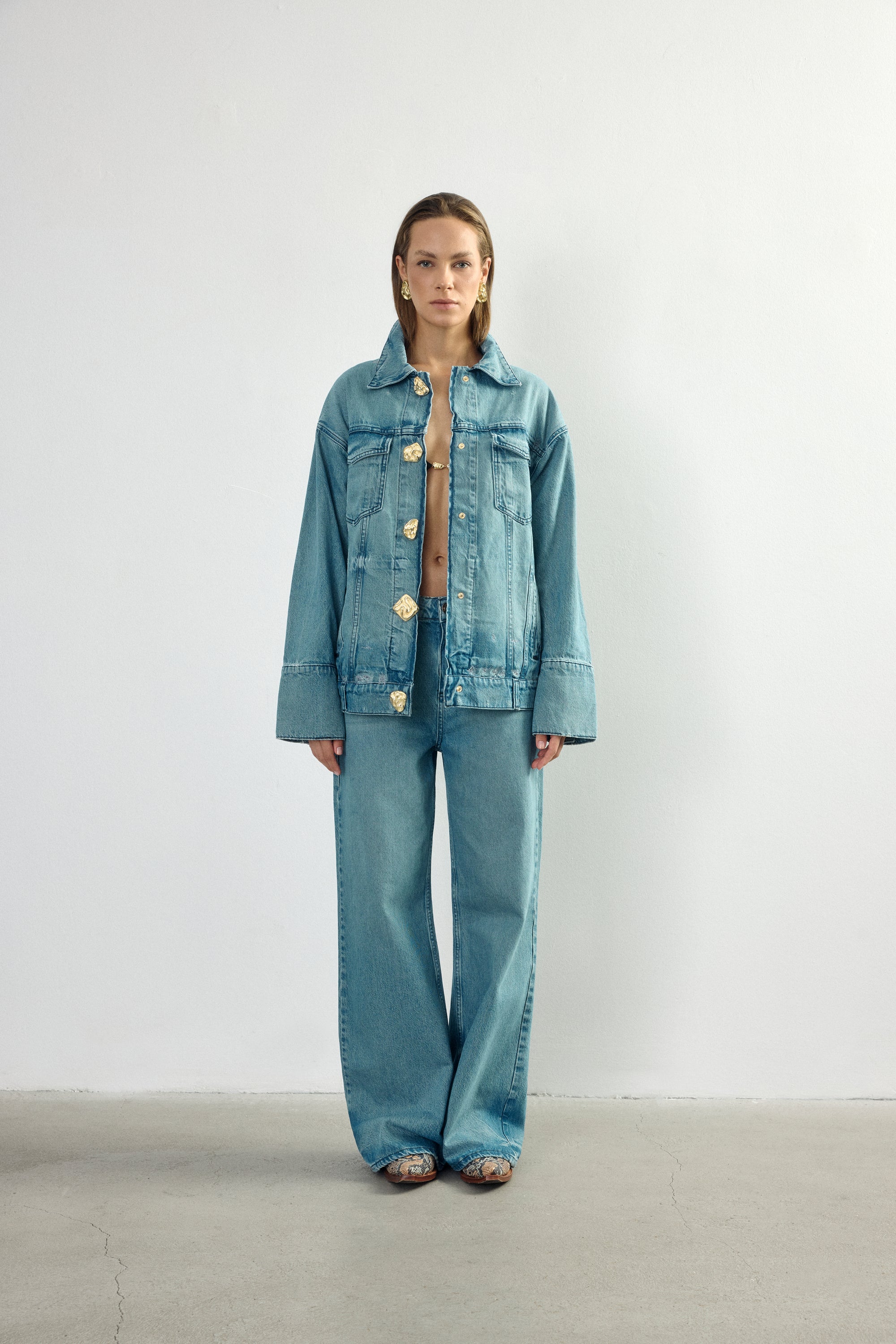 Gold Gala Denim Jacket