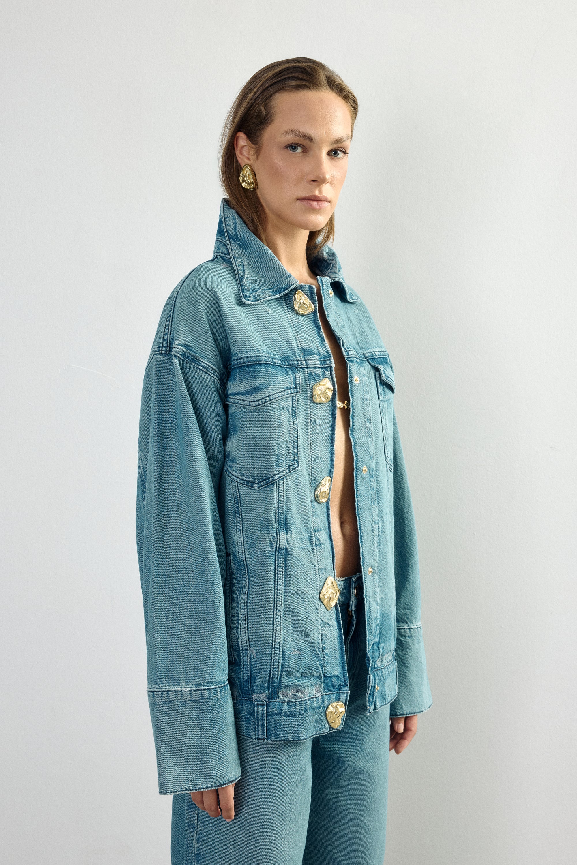 Gold Gala Denim Jacket