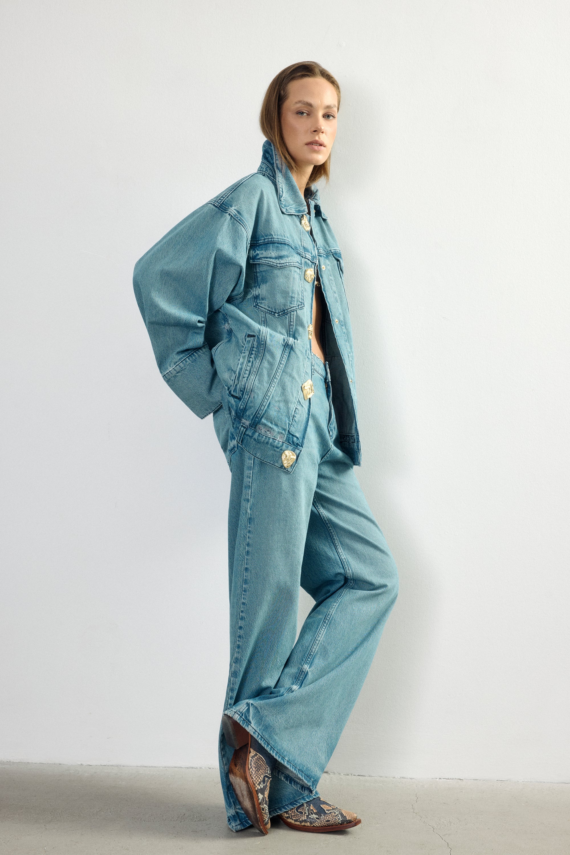 Gold Gala Denim Jacket