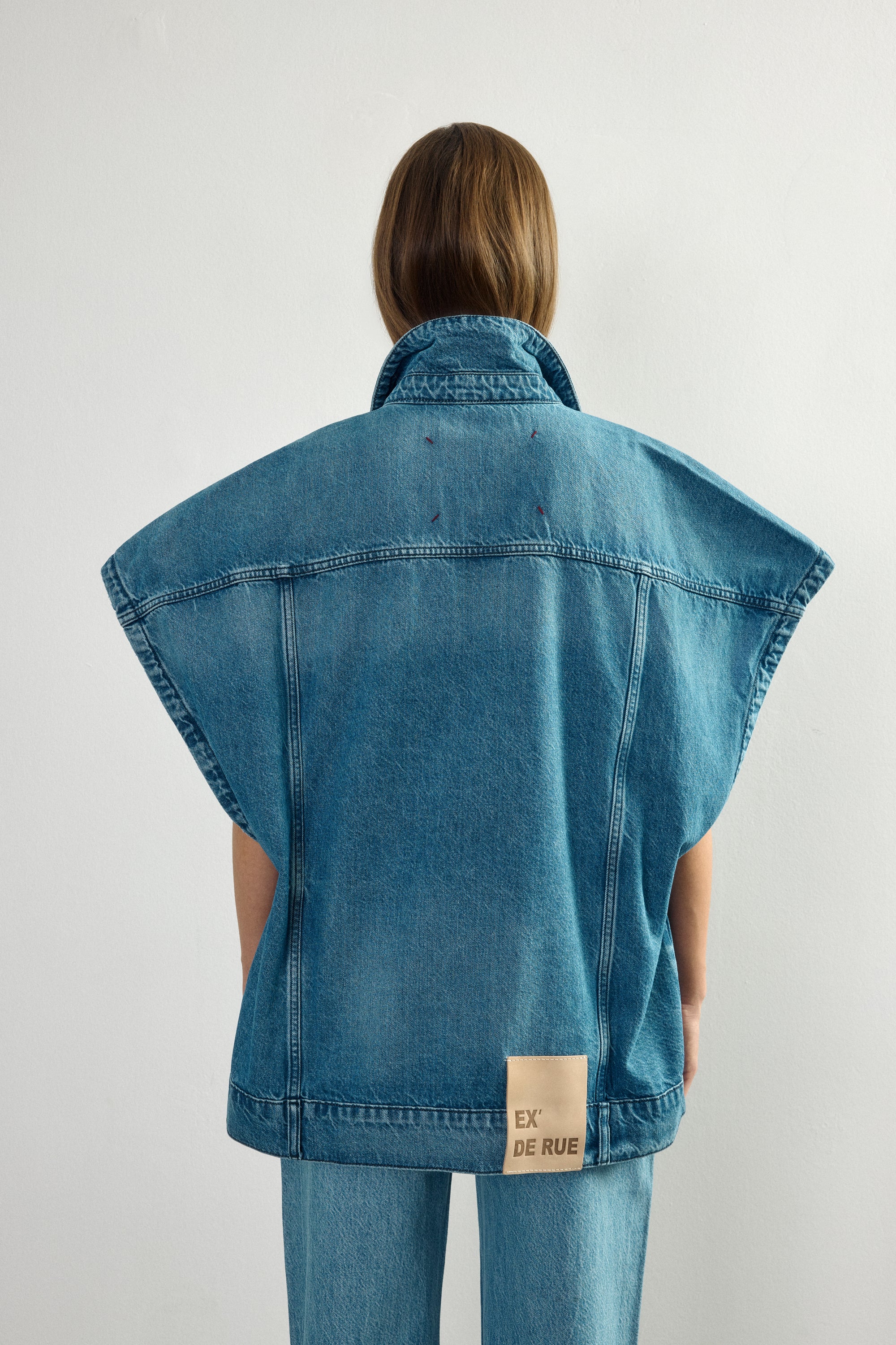Blue Denim Vest II