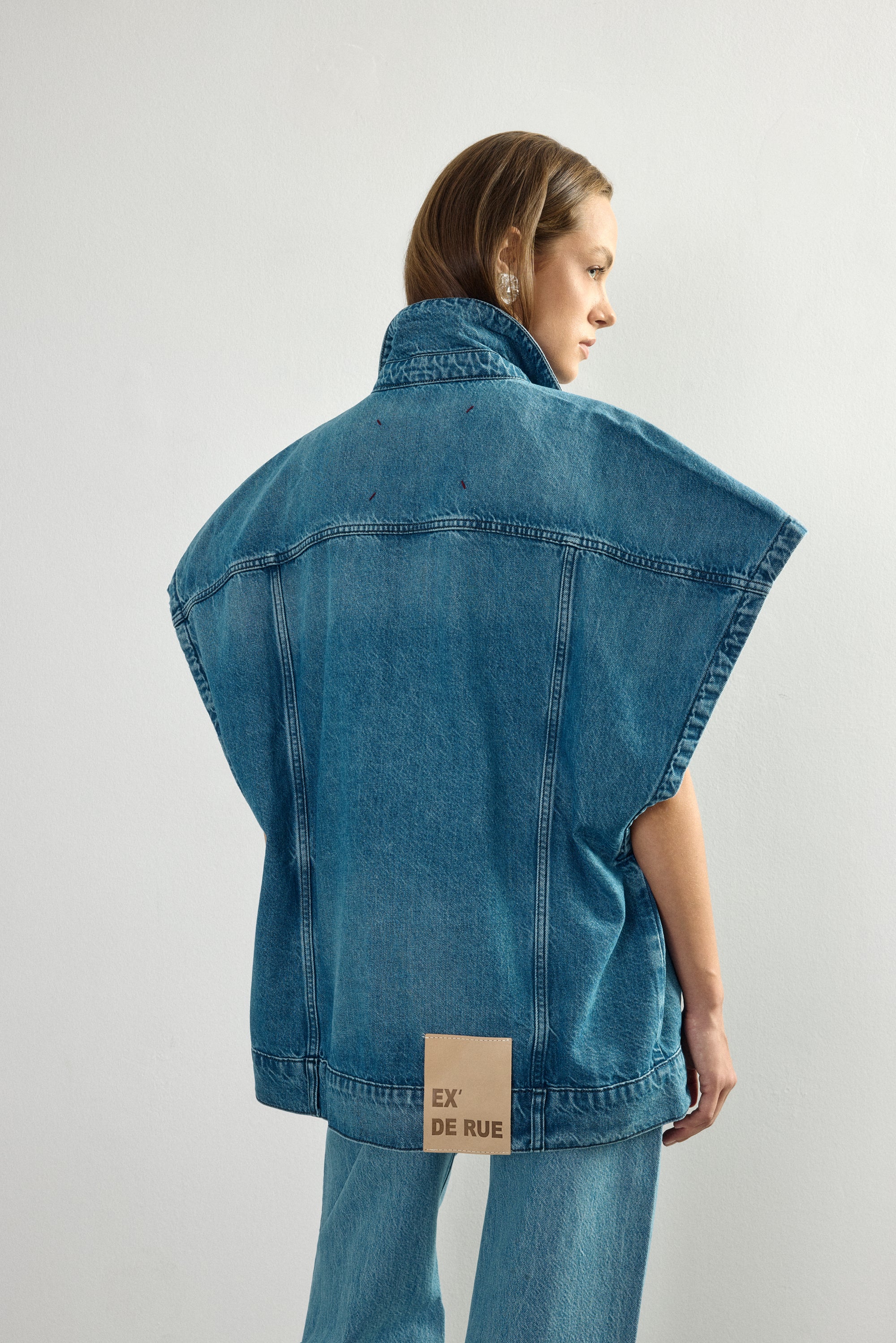 Blue Denim Vest II