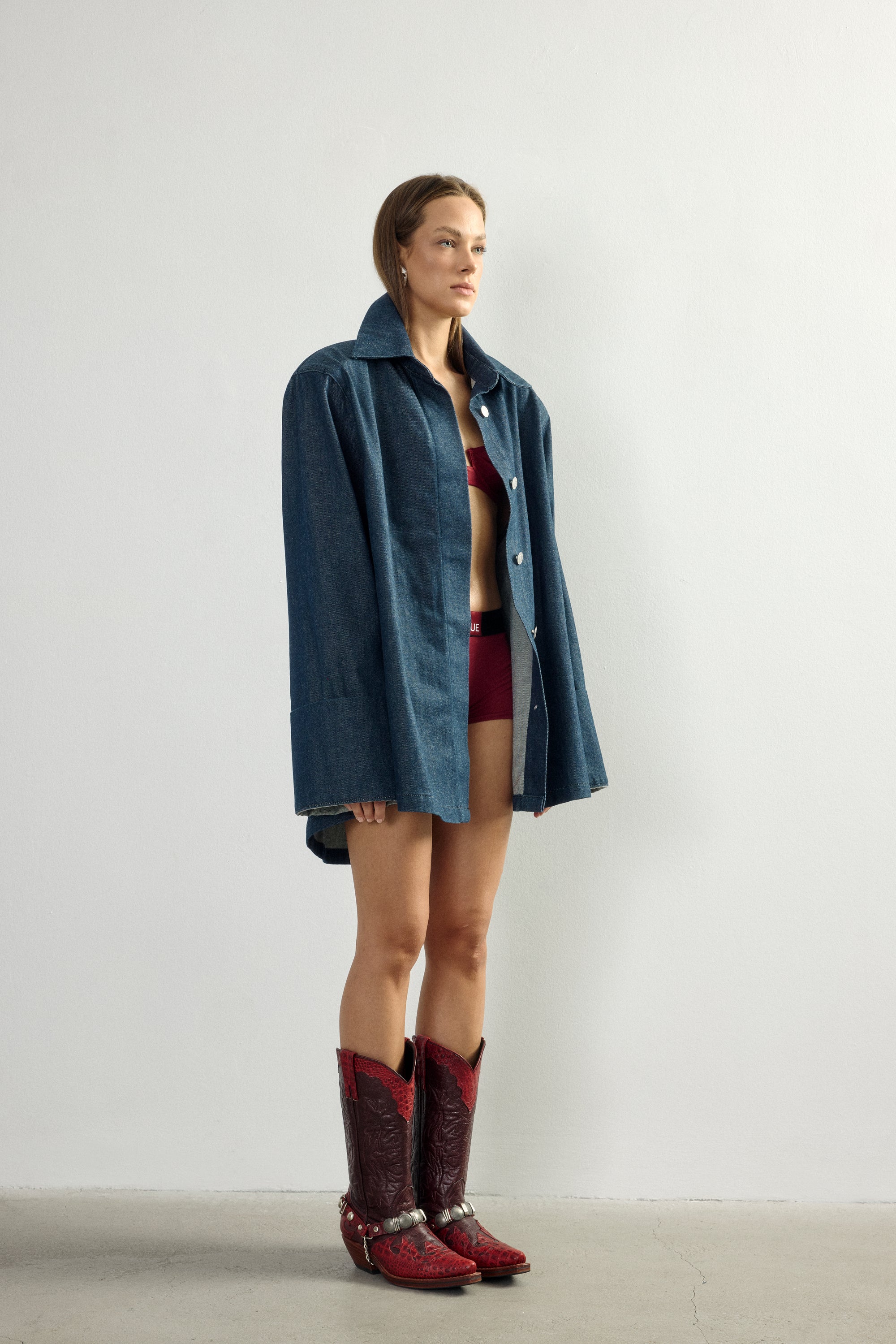 Haze Denim Kimono Shirt  II