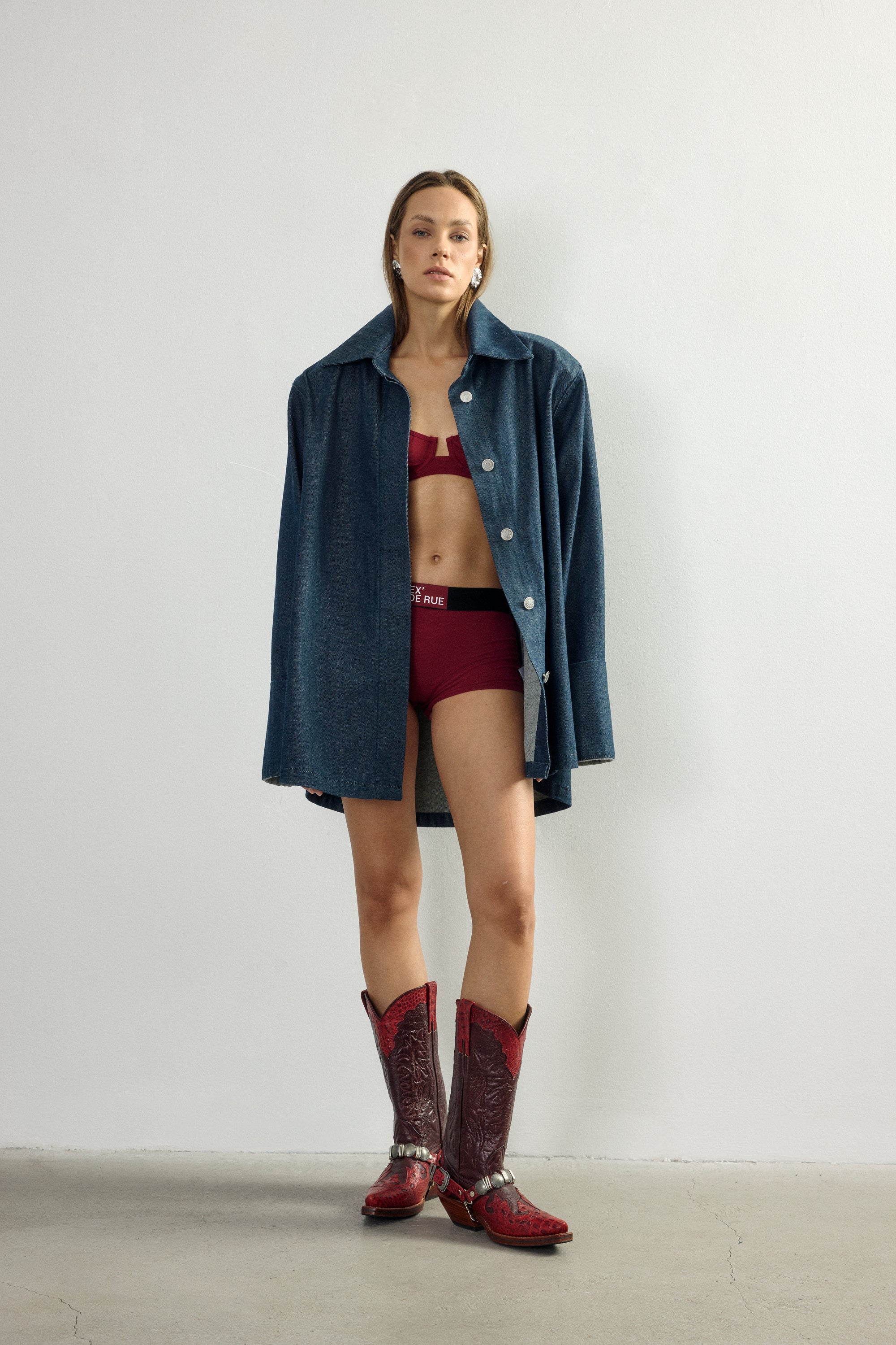 Haze Denim Kimono Shirt  II