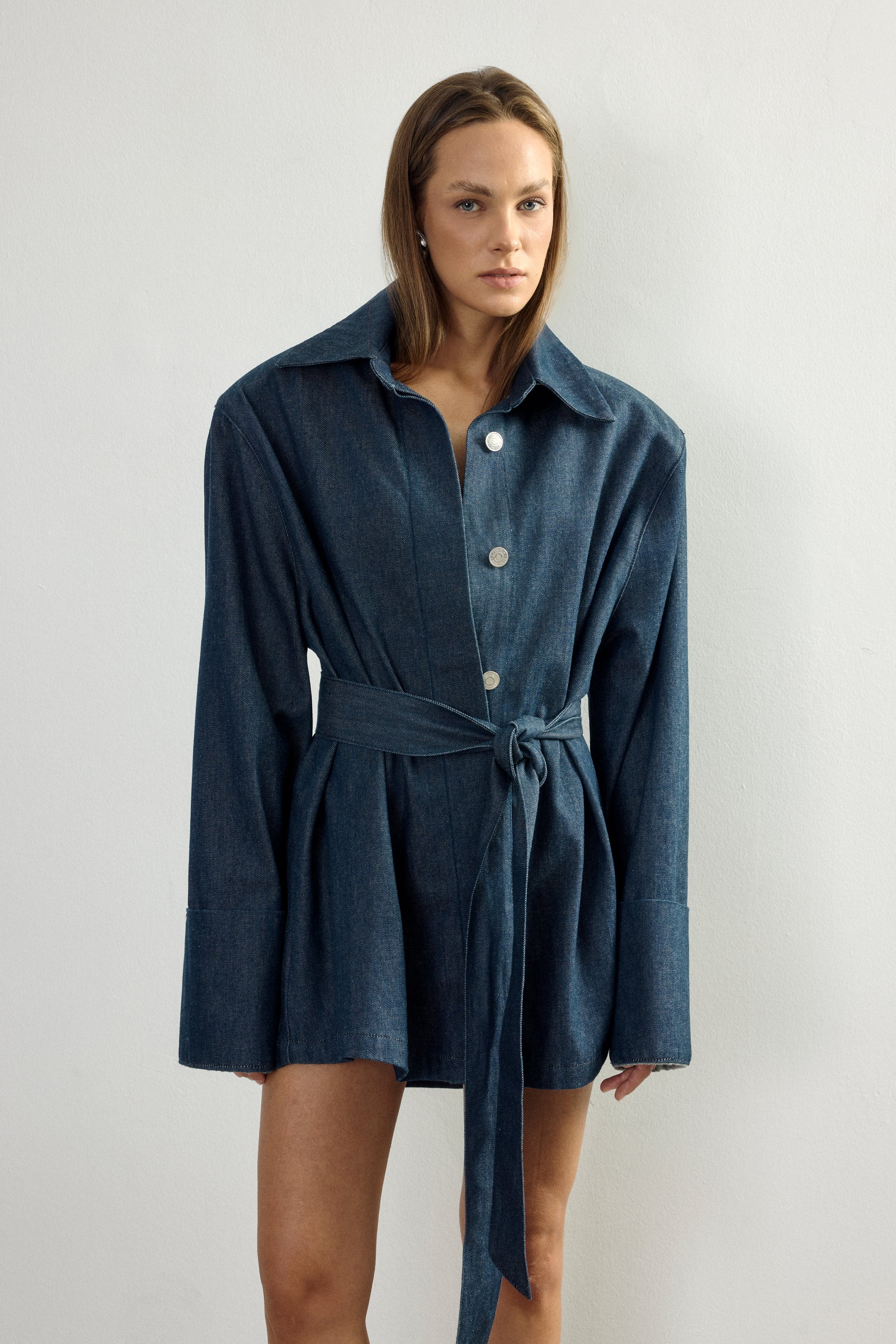 Haze Denim Kimono Shirt  II