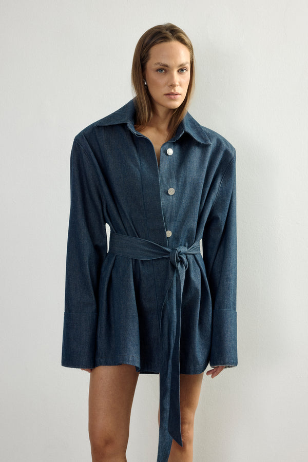 Haze Denim Kimono Shirt  II