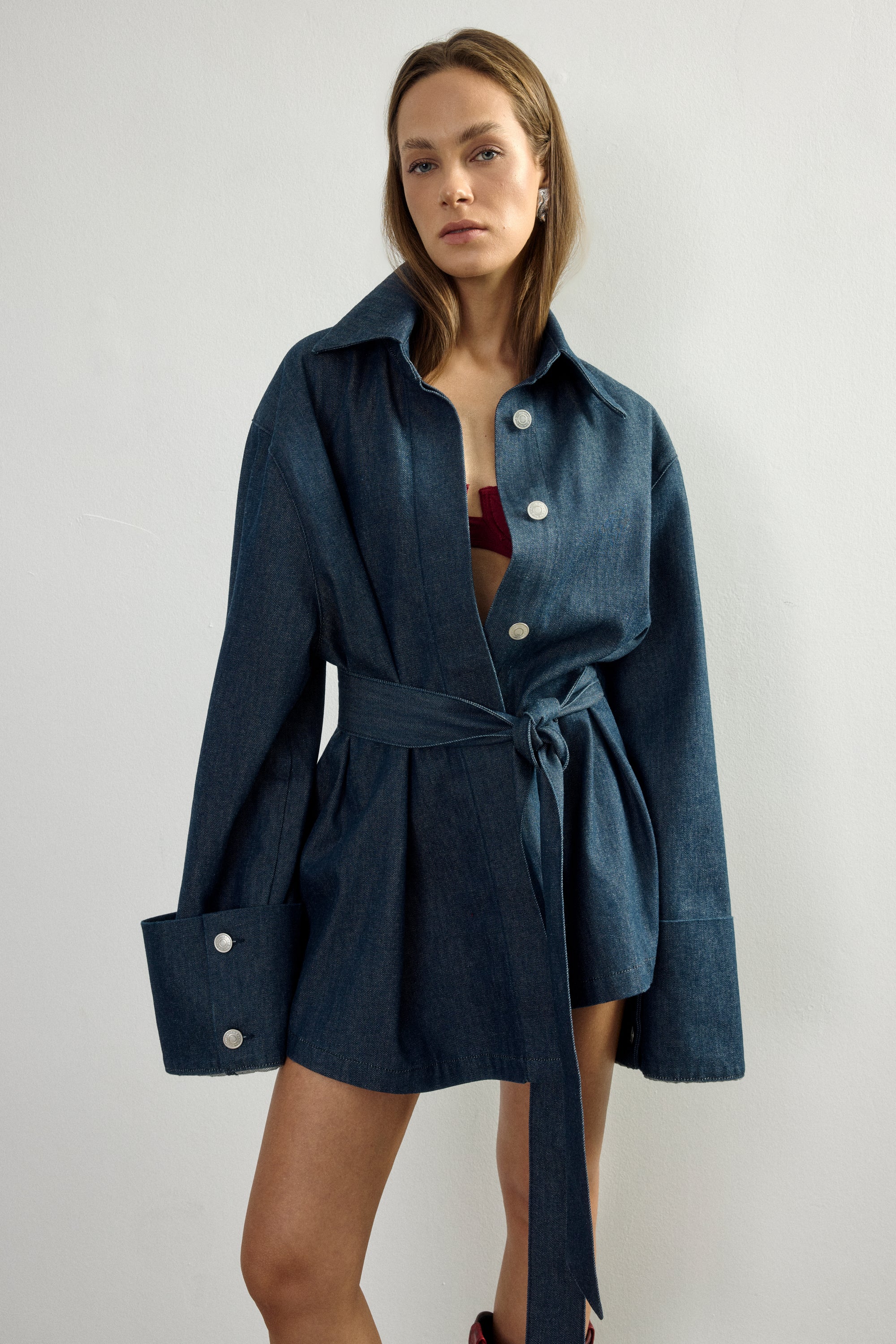 Haze Denim Kimono Shirt  II