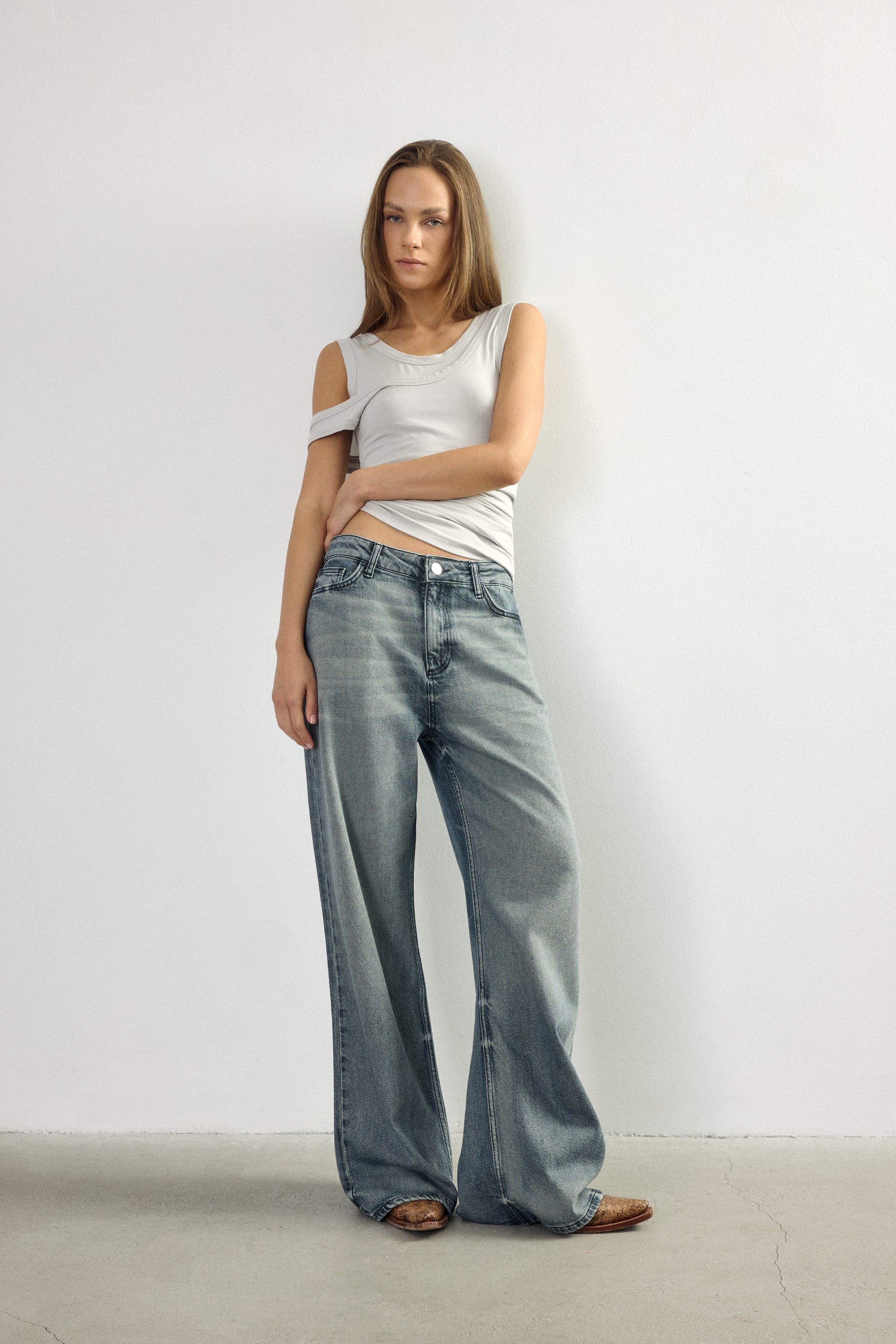 Haze Gray Denim Jean I