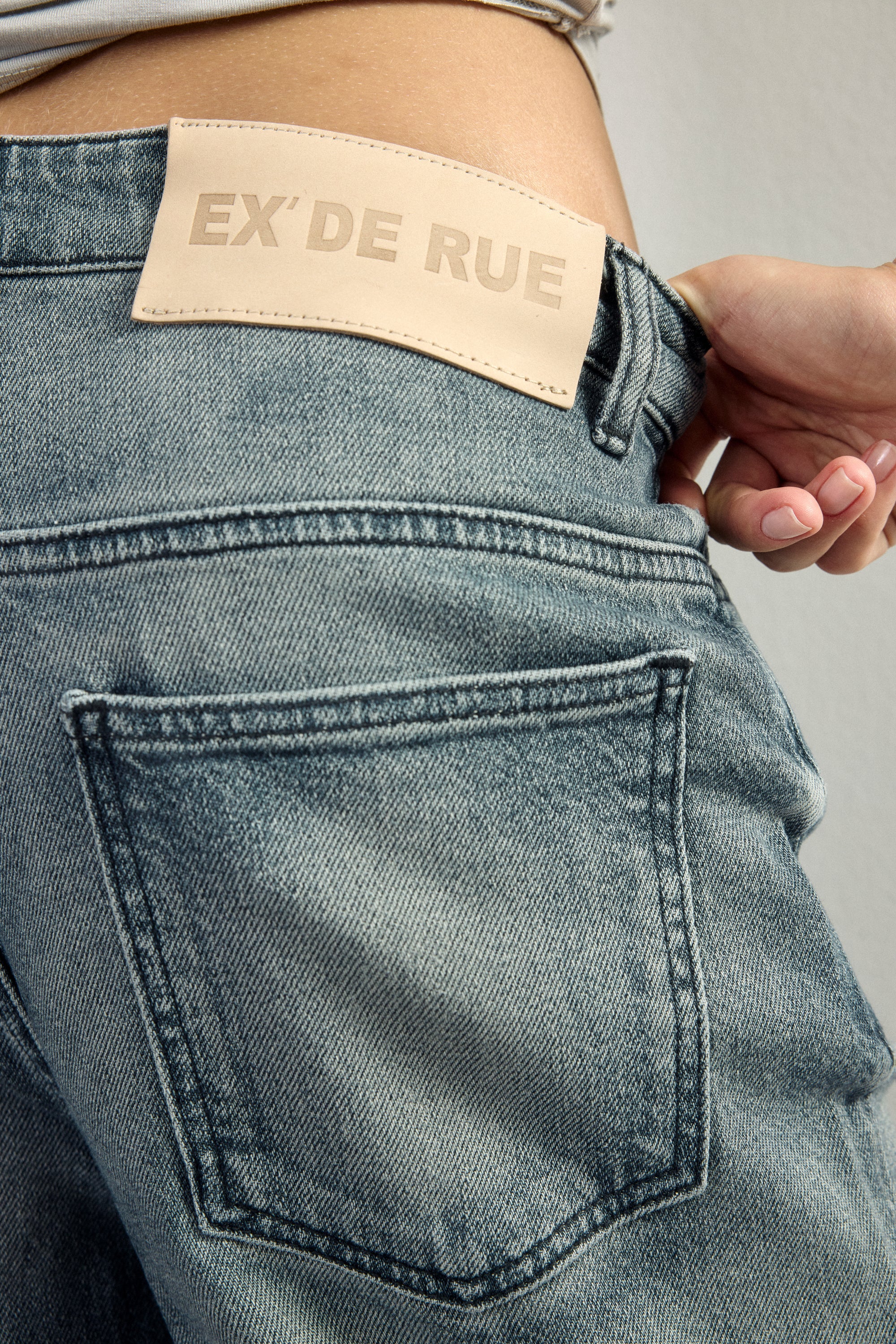 Haze Gray Denim Jean I