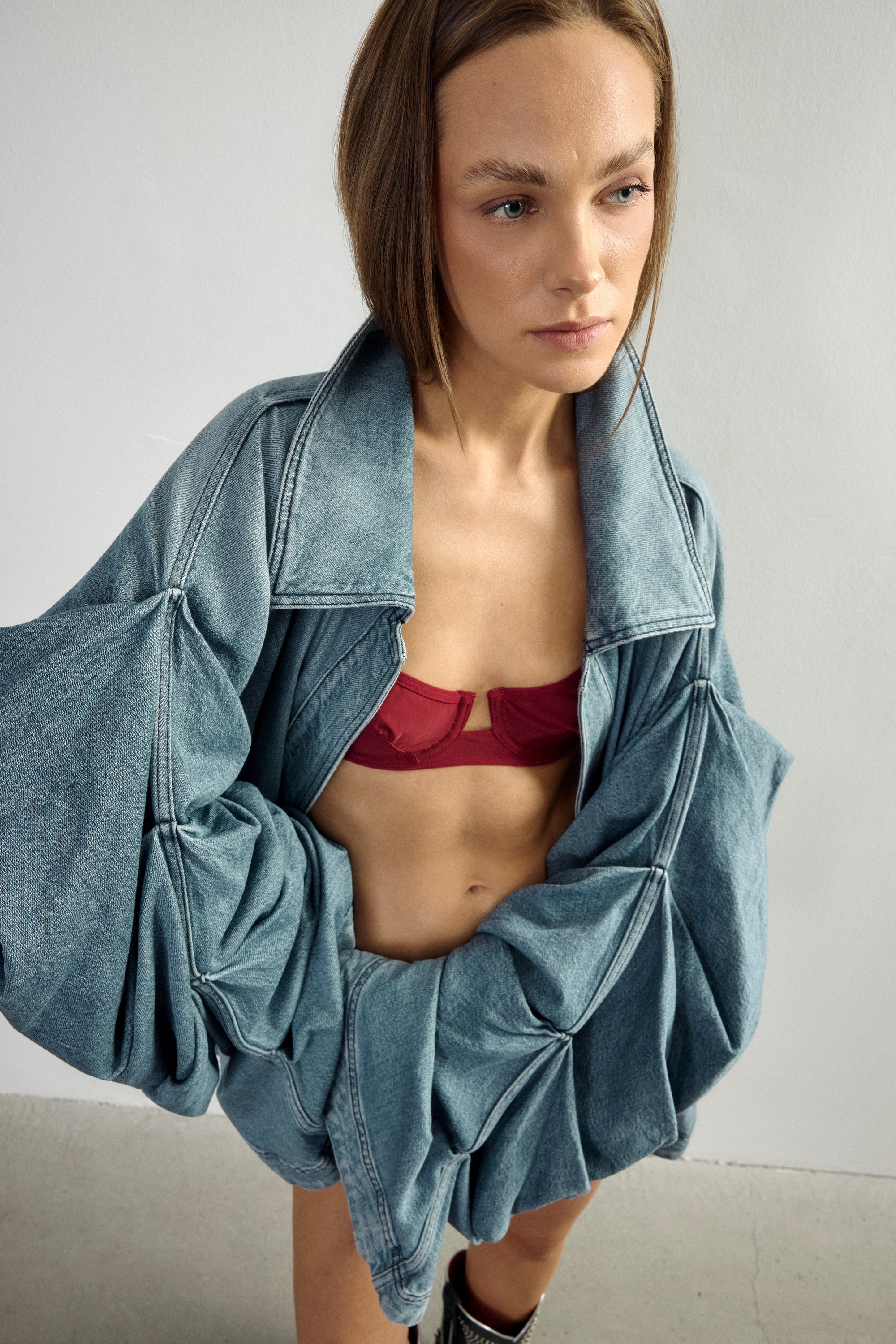 Sculpt Denim Jacket I