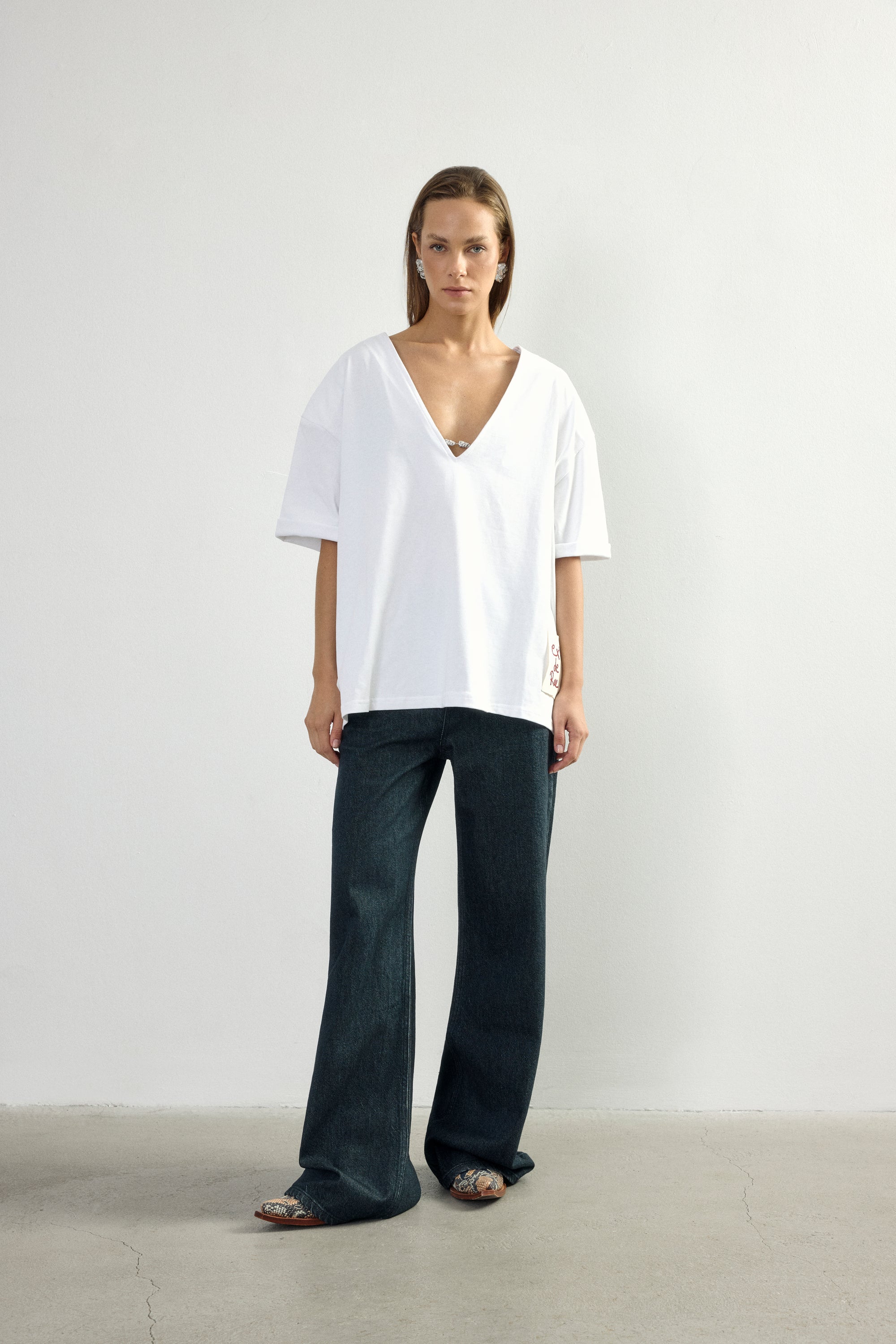 V Ex'De Rue Patch T-Shirt III Oversize Wadding