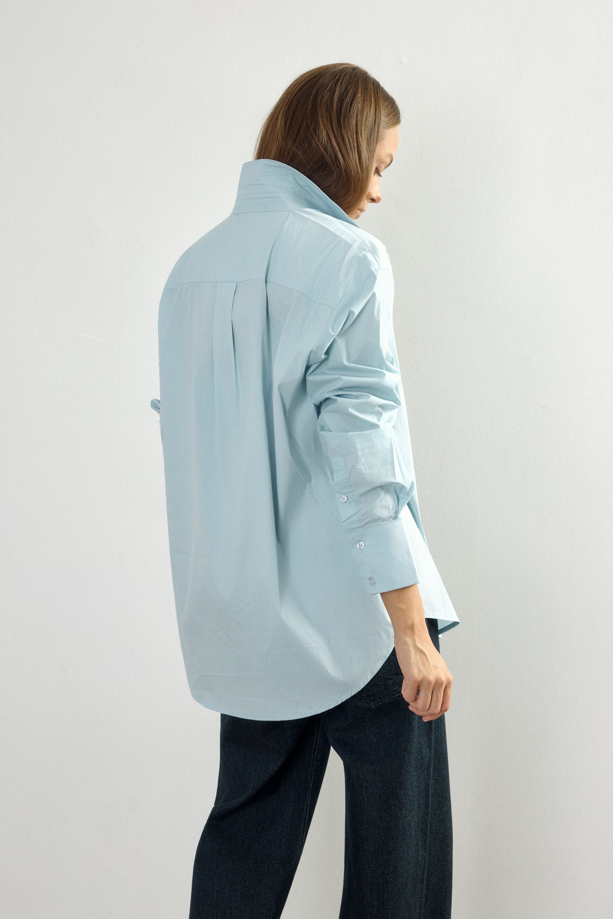 Oversize Blue Shirt
