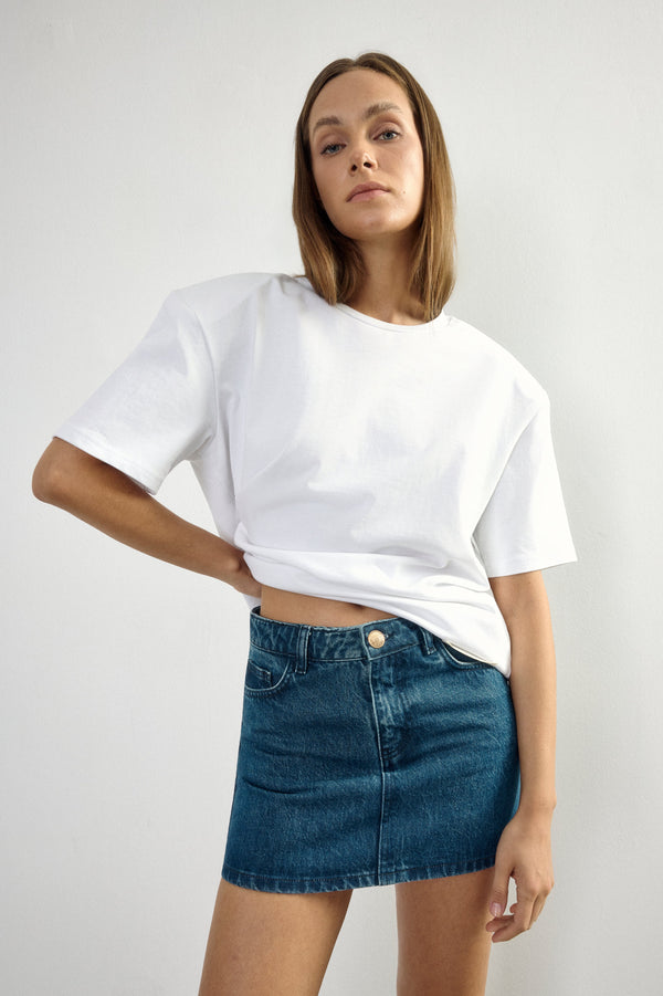 Blue Denim Skirt II