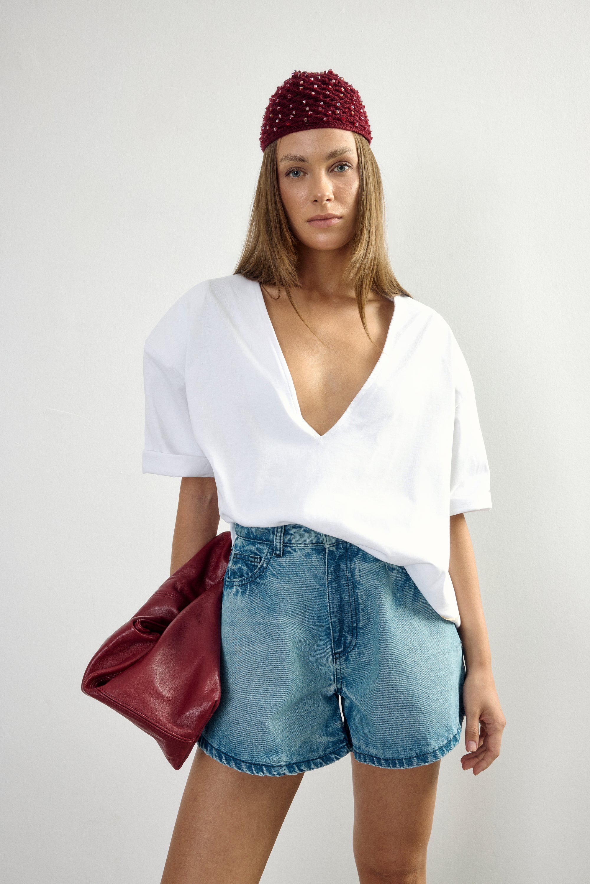 Haze Blue Denim Short I