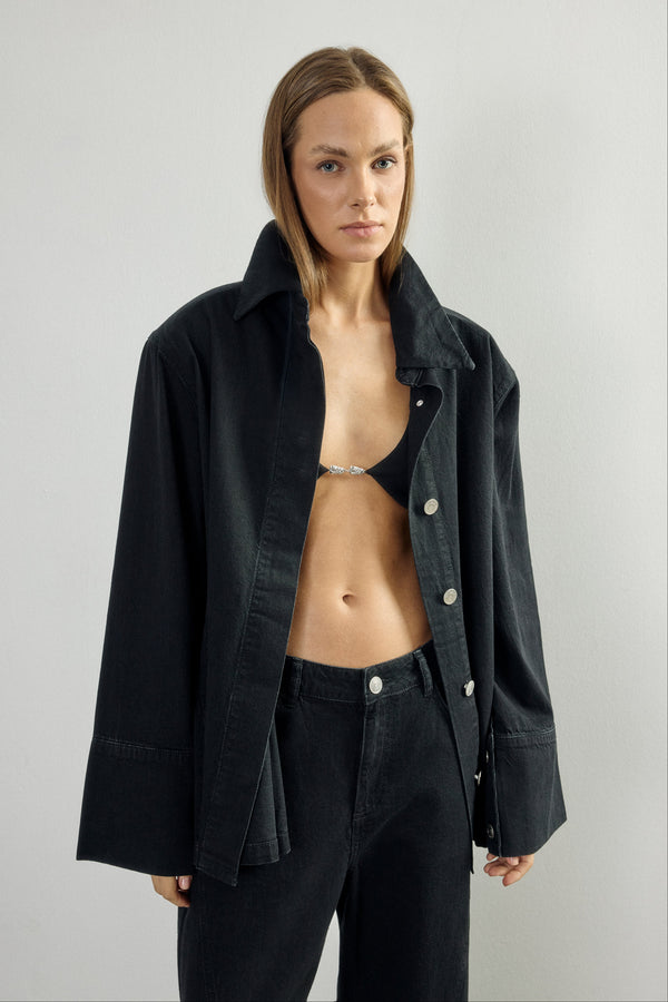 Haze Denim Kimono Shirt III