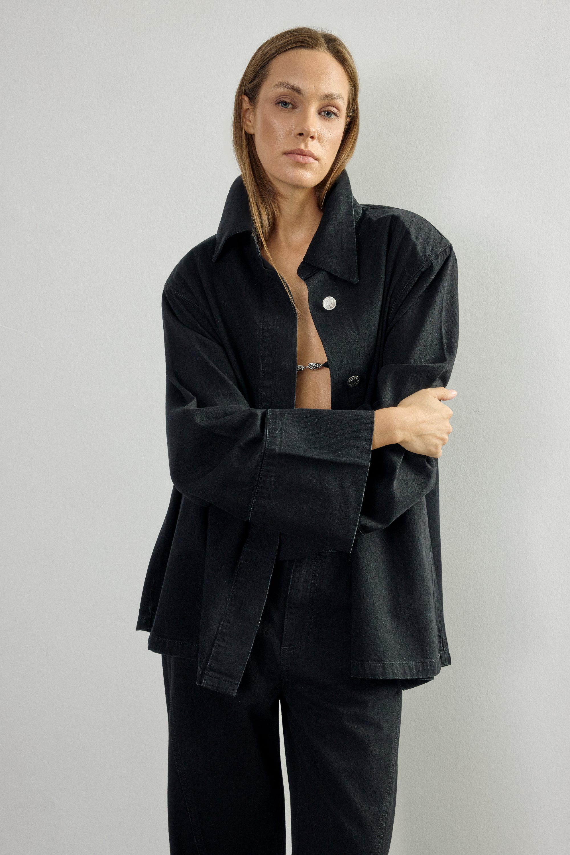 Haze Denim Kimono Shirt III
