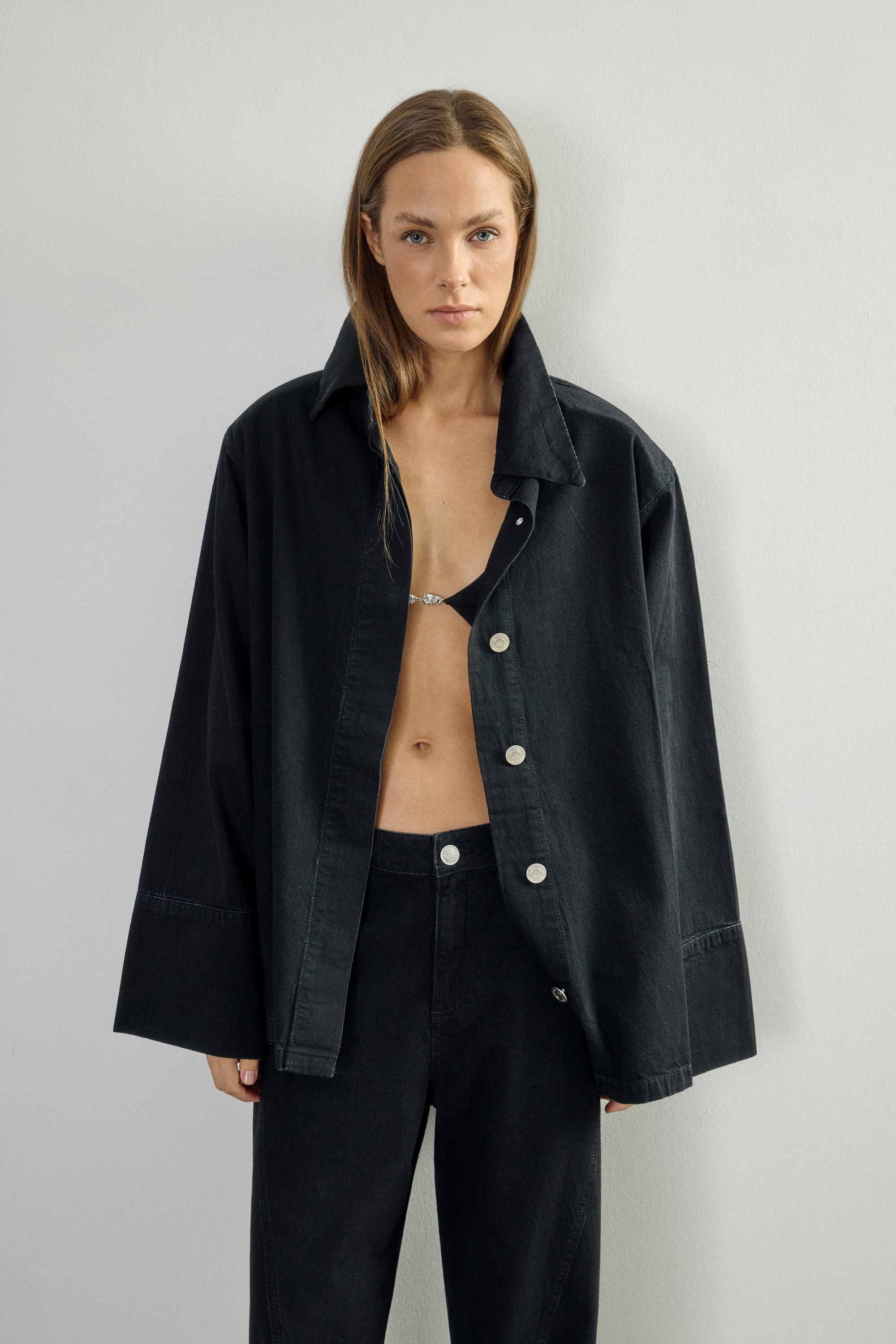 Haze Denim Kimono Shirt III