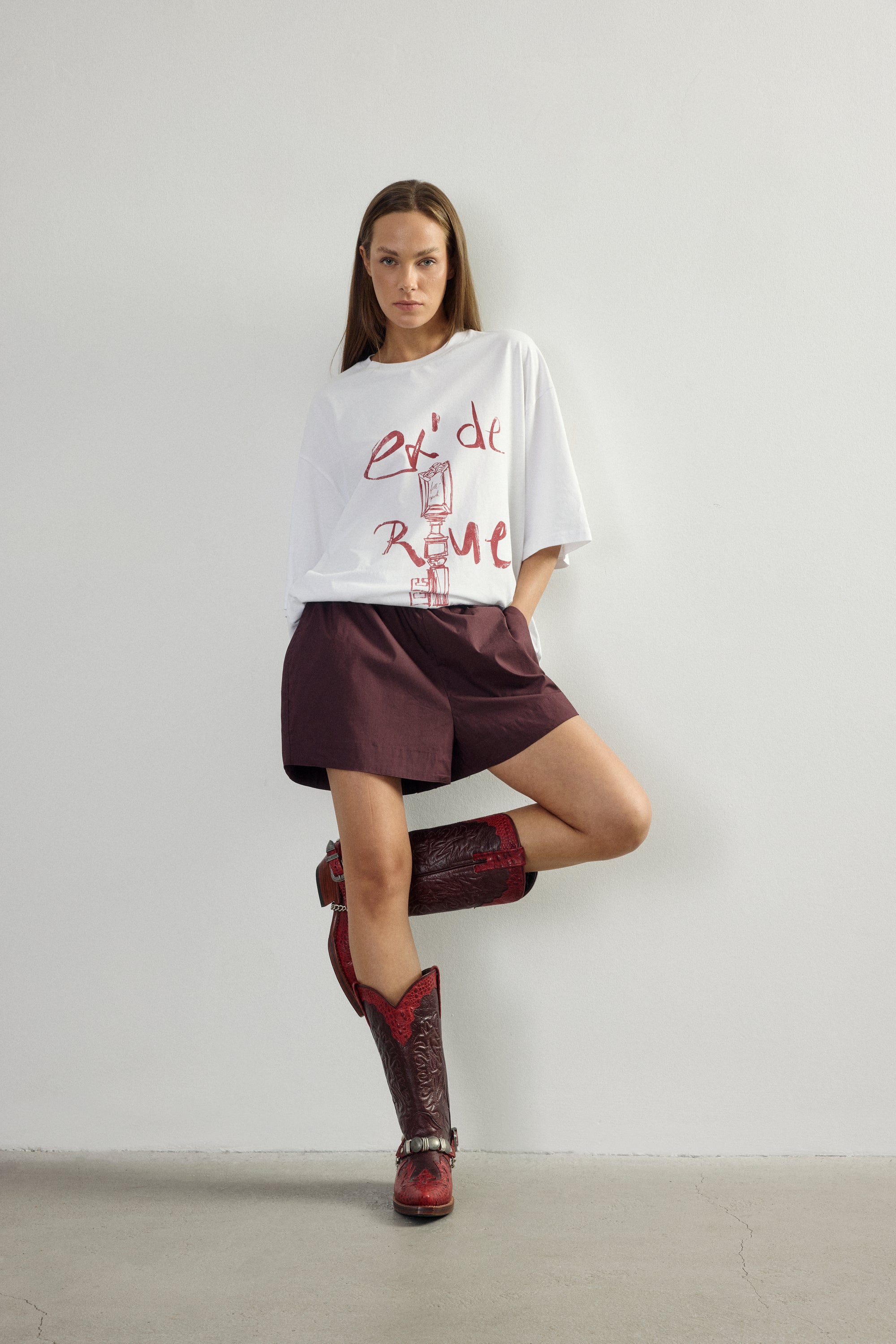 Bordoeux Poplin Boxer