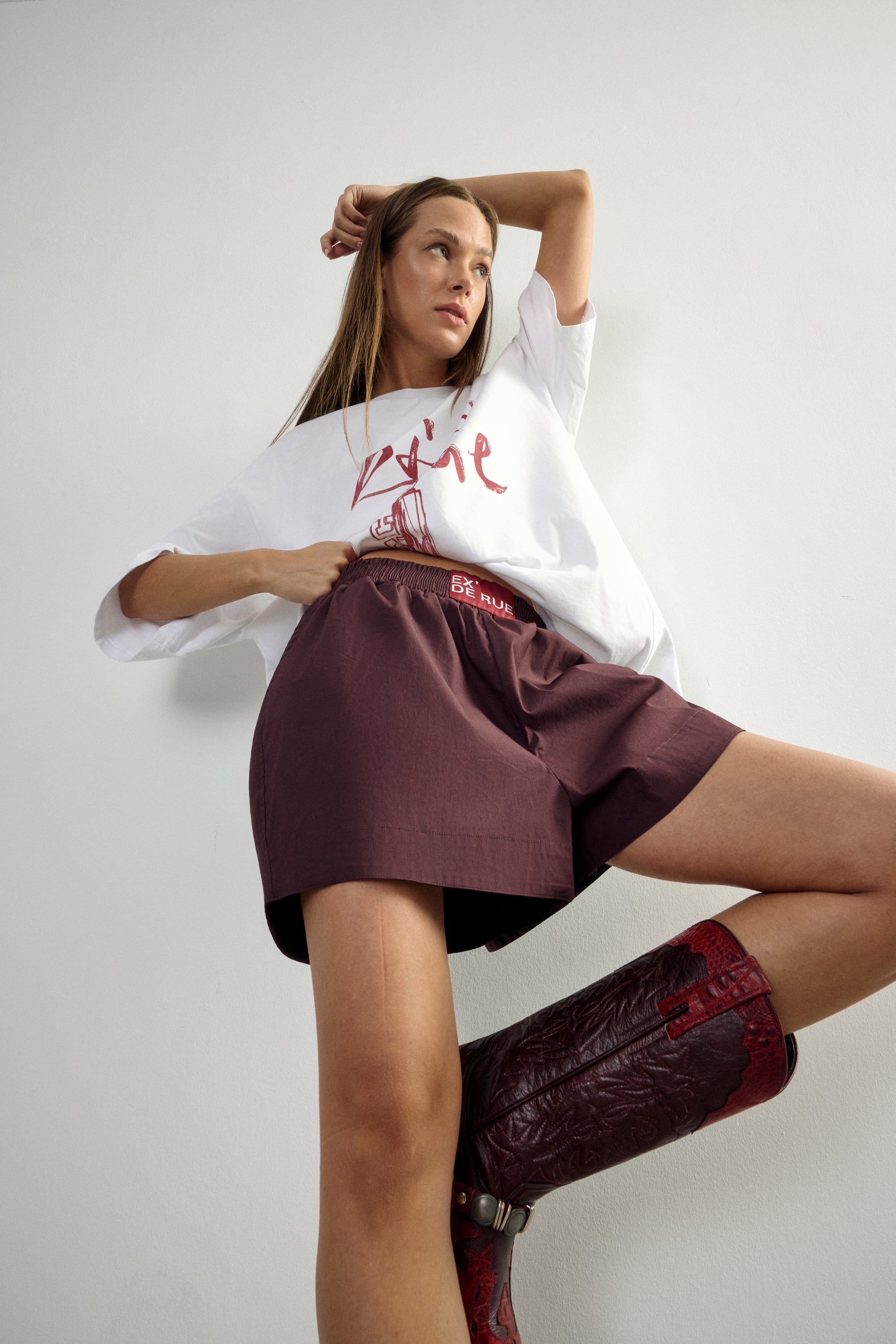 Bordoeux Poplin Boxer