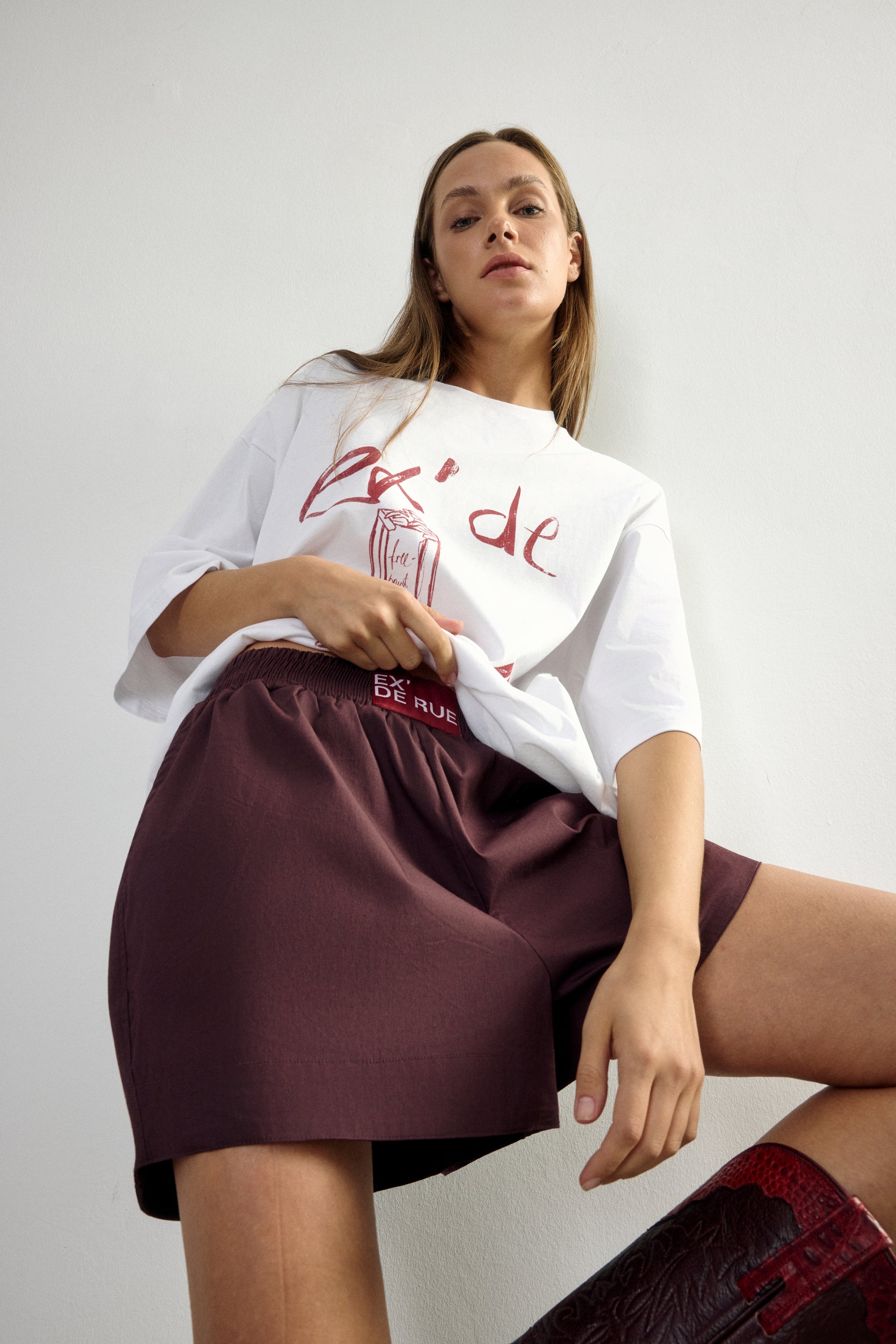 Bordoeux Poplin Boxer