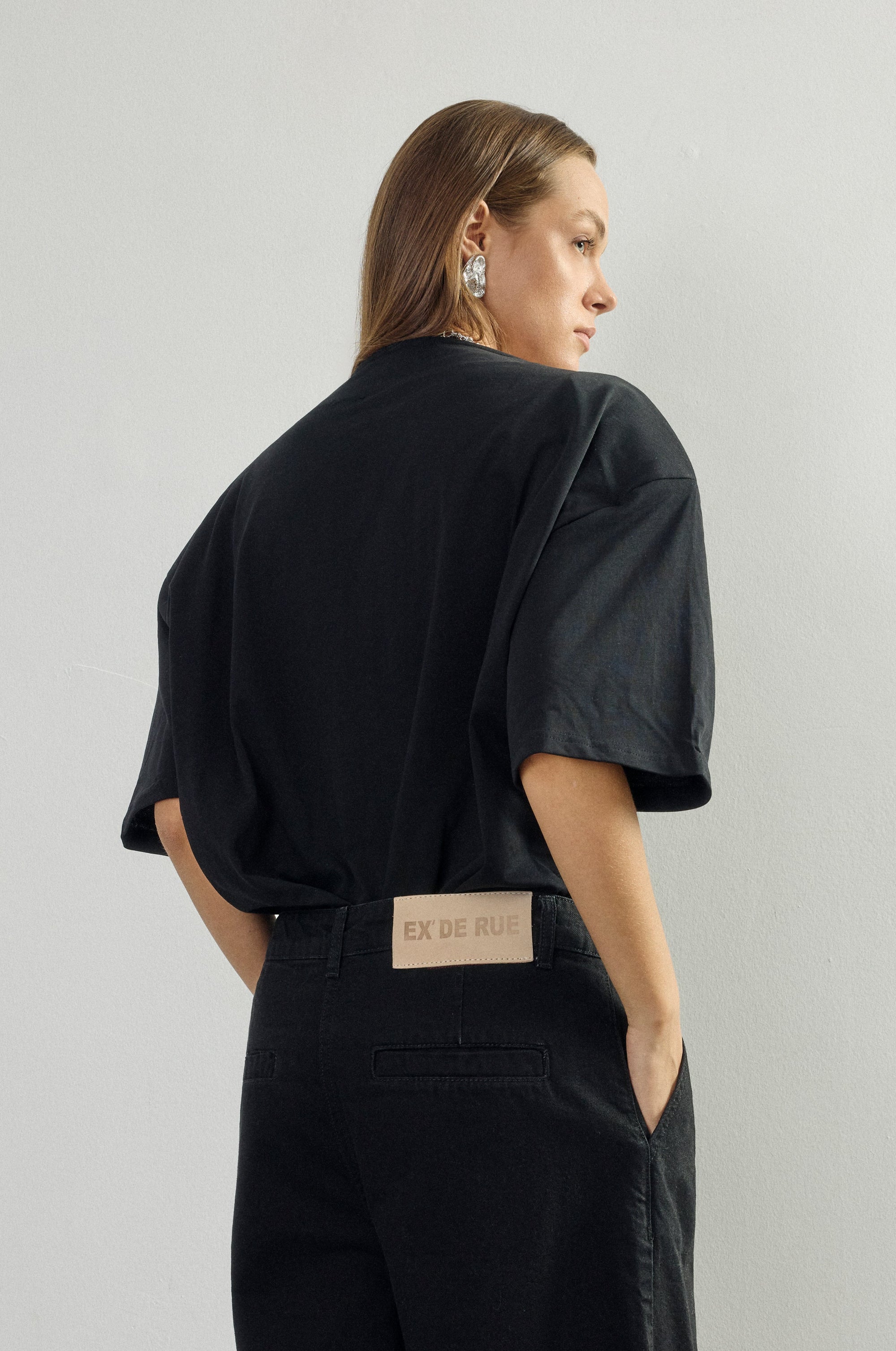 V Ex'De Rue Patch T-Shirt IV Oversize