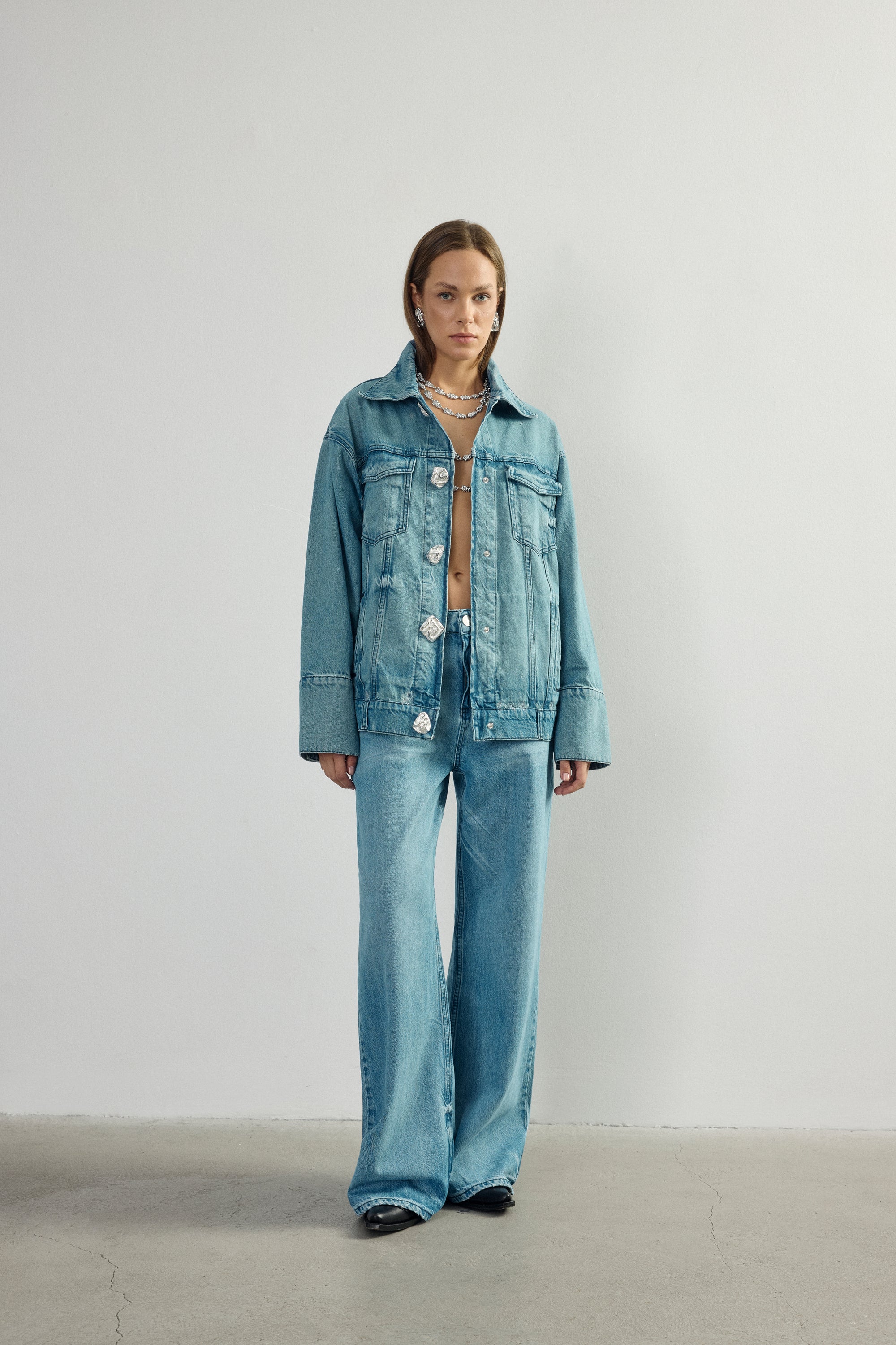 Silver Gala Denim Jacket