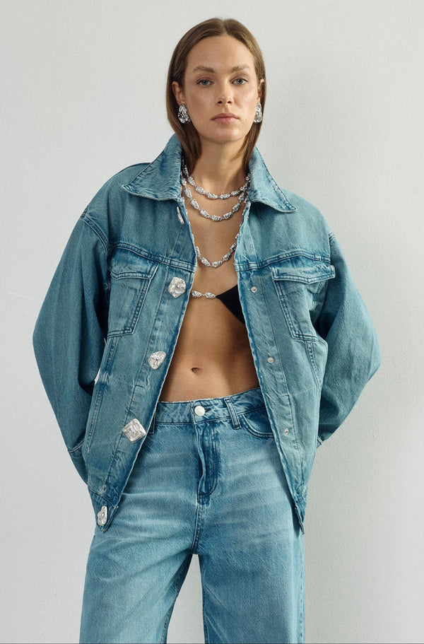 Silver Gala Denim Jacket