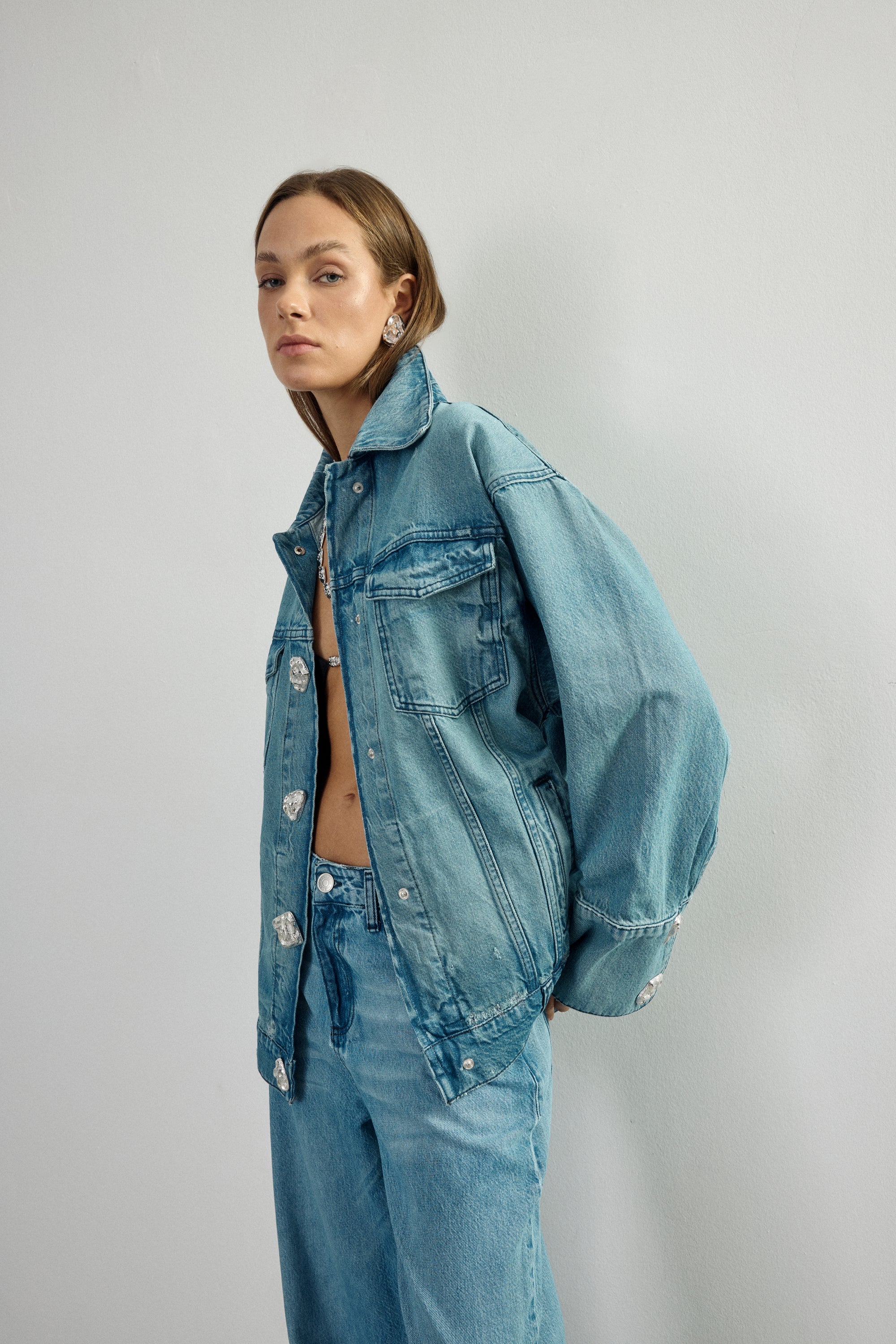 Silver Gala Denim Jacket