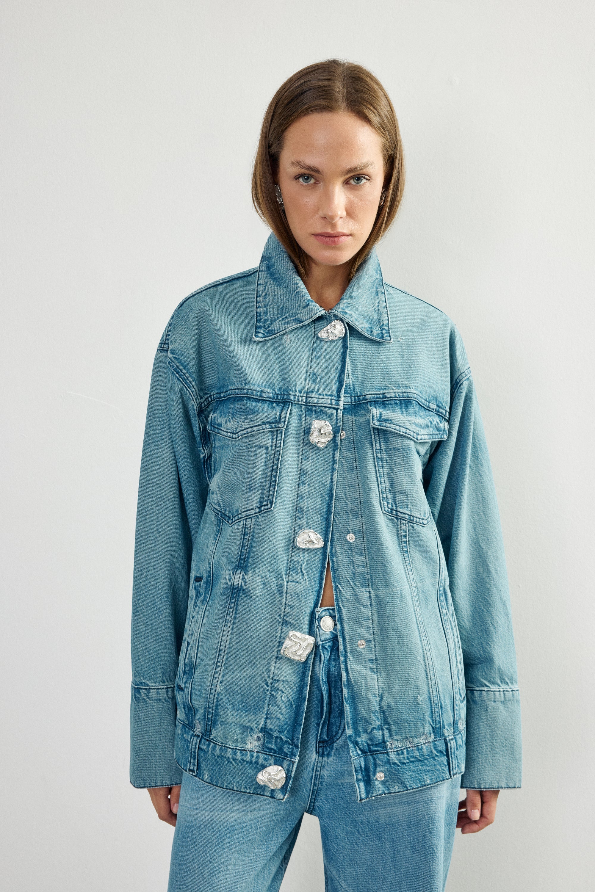 Silver Gala Denim Jacket