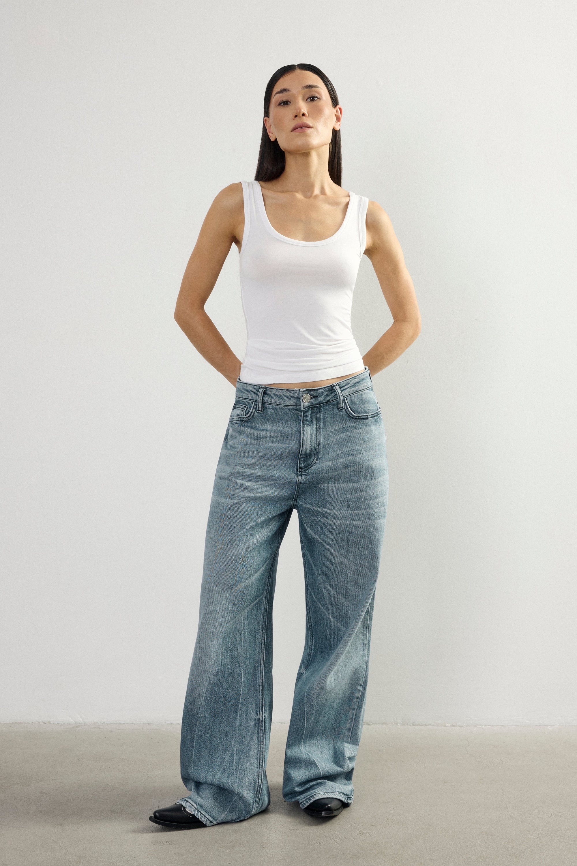 Haze Gray Denim Jean II